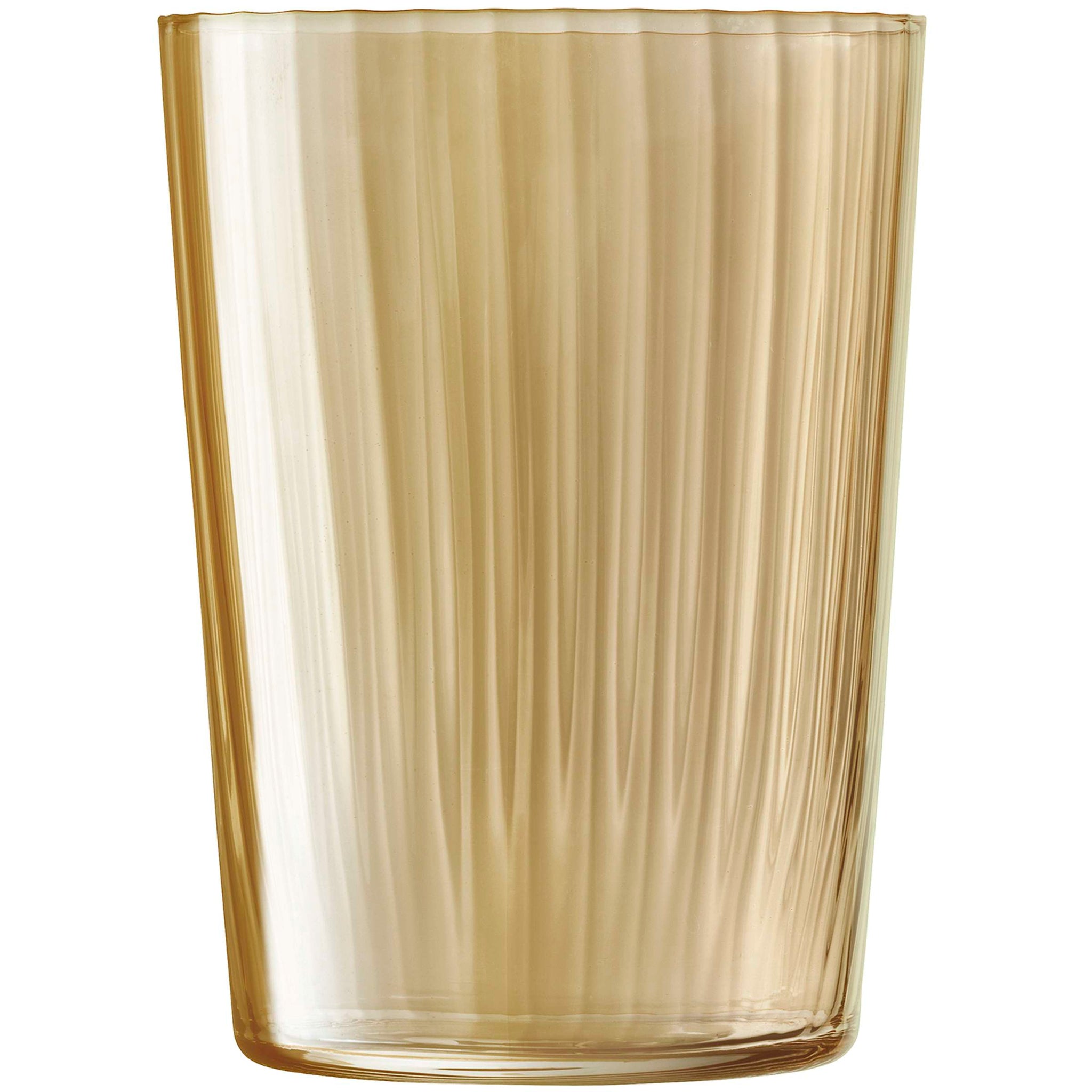 L.S.A. Verre tumbler Gems 56 Cl assorti ambre - 4 pièces