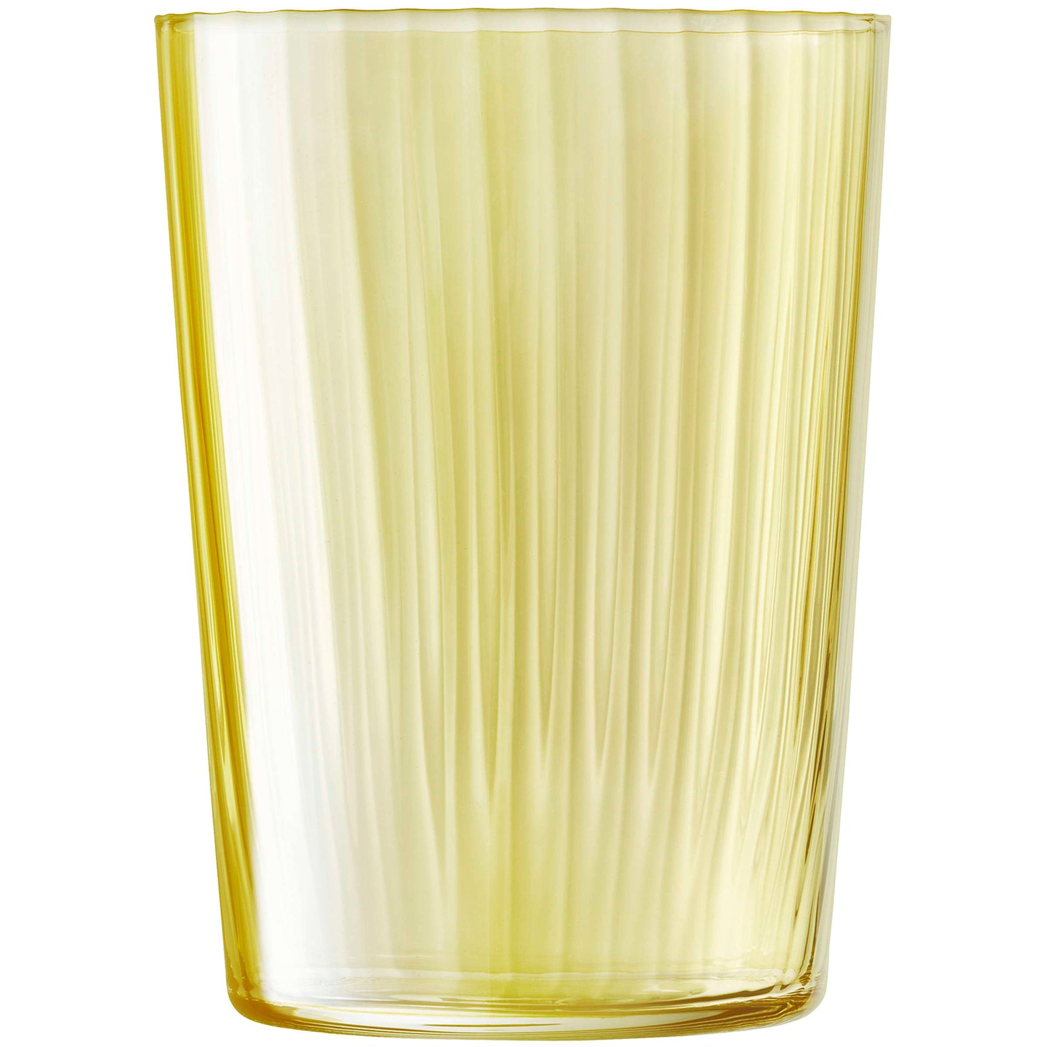 L.S.A. Verre tumbler Gems 56 Cl assorti ambre - 4 pièces