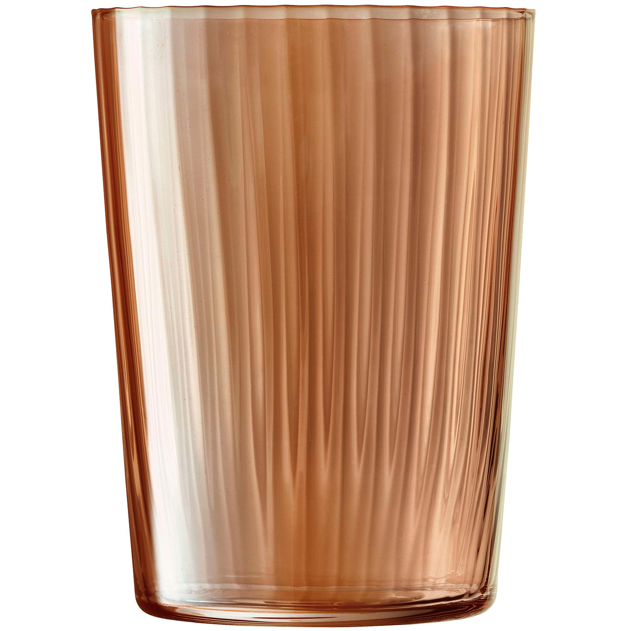 L.S.A. Verre tumbler Gems 56 Cl assorti ambre - 4 pièces