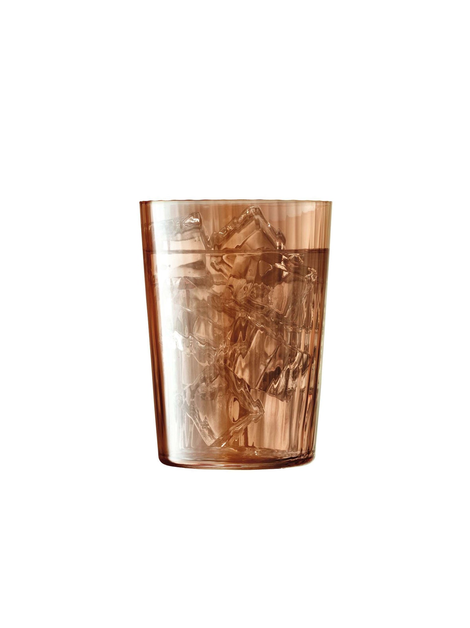 L.S.A. Verre tumbler Gems 56 Cl assorti ambre - 4 pièces