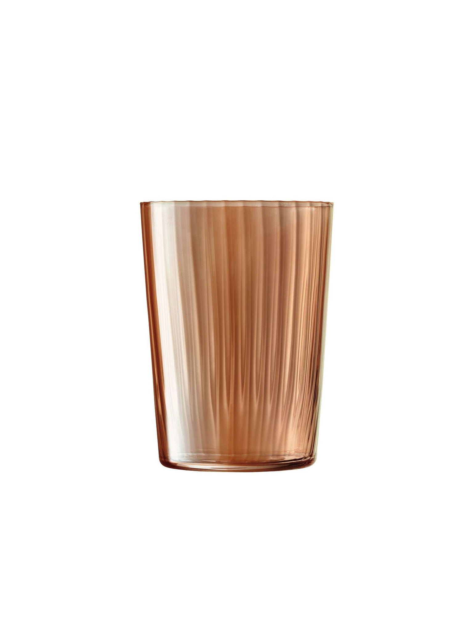 L.S.A. Verre tumbler Gems 56 Cl assorti ambre - 4 pièces
