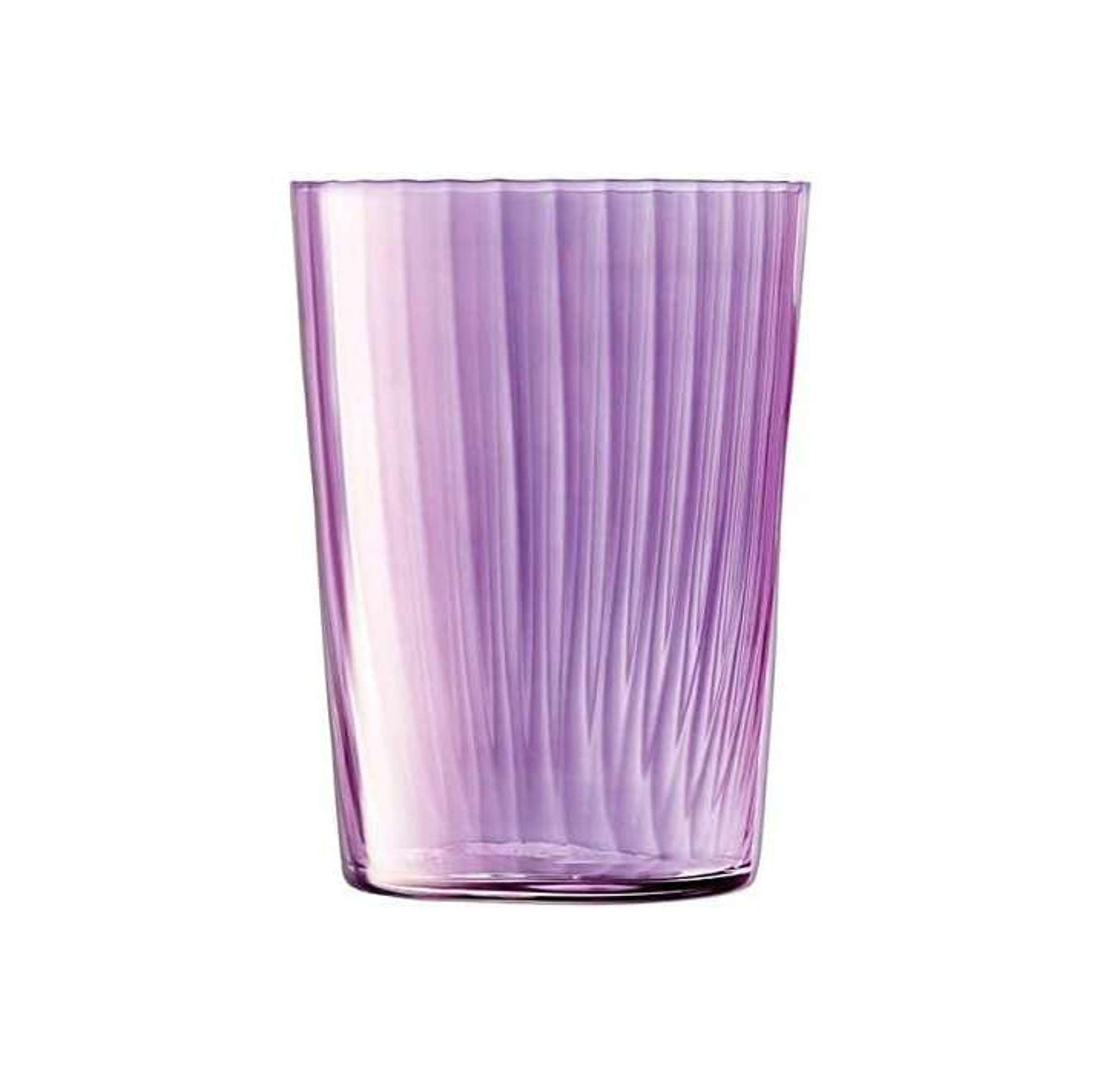 L.S.A. Verre tumbler Gems 56 Cl assorti rose - 4 pièces