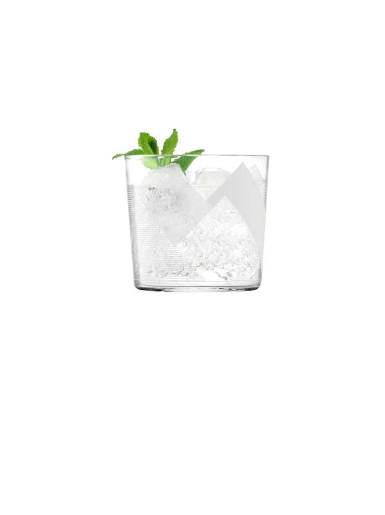 L.S.A. verre tumbler Peaks 31 Cl blanc - 4 pièces
