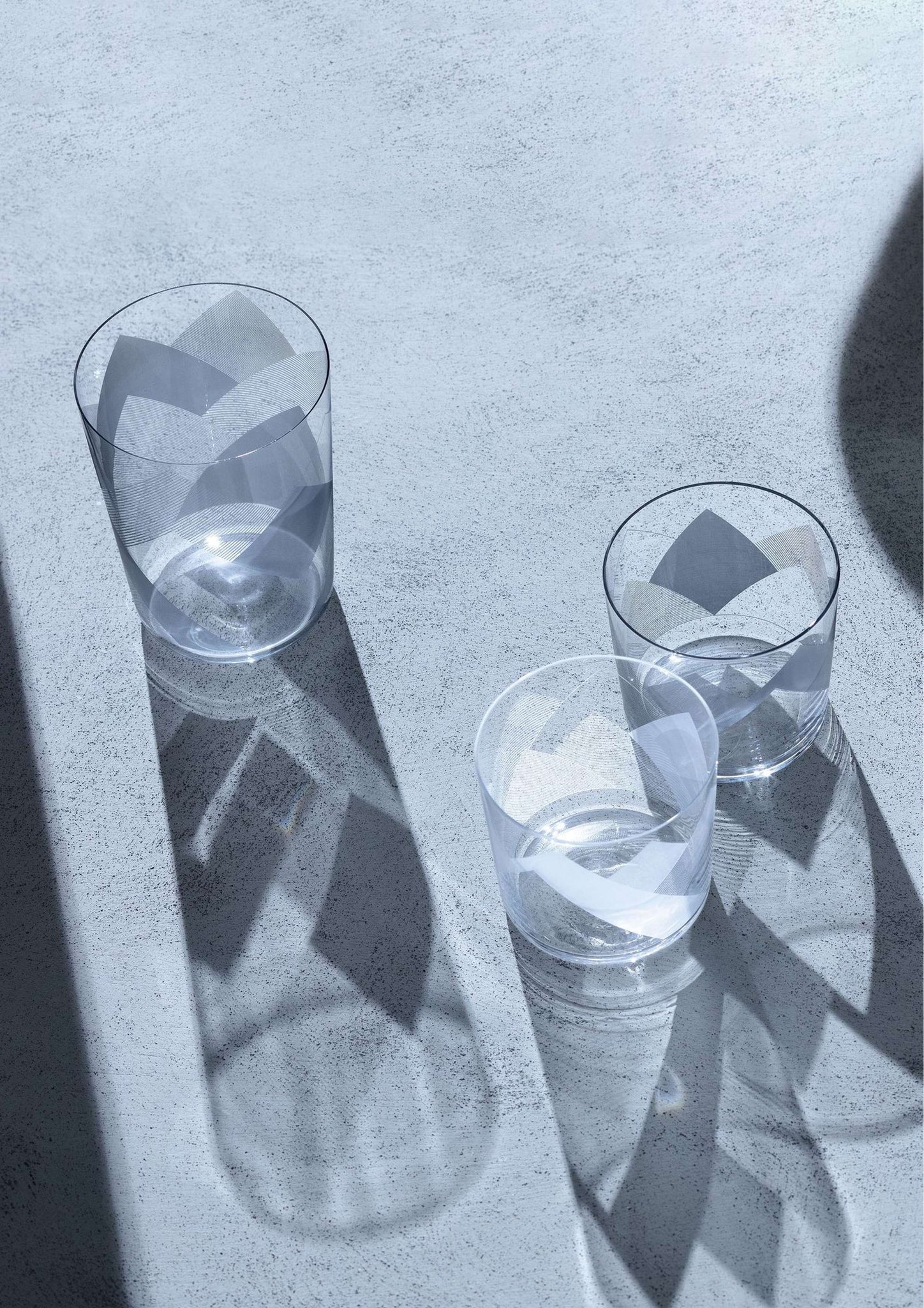 L.S.A. verre tumbler Peaks 31 Cl blanc - 4 pièces