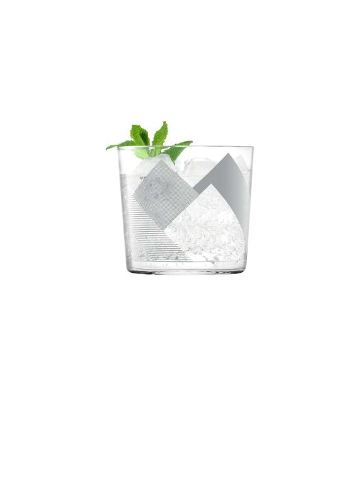 L.S.A. Verre tumbler Peaks 31 Cl gris - 4 pièces