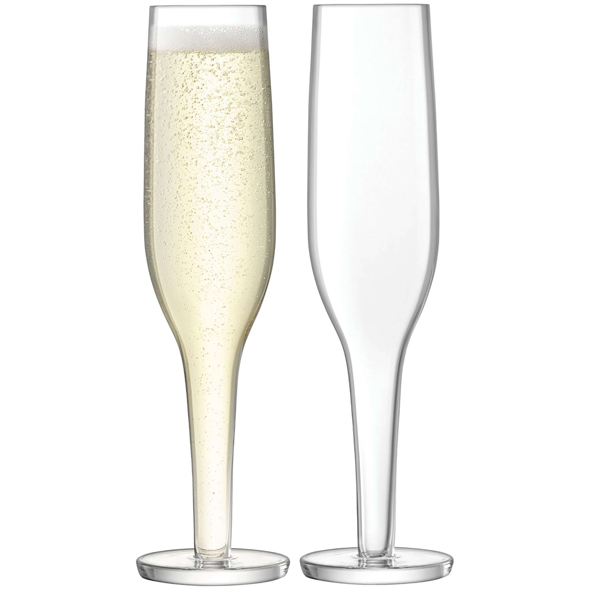 L.S.A. Verre à champagne Epoque 17 Cl - 2 pièces