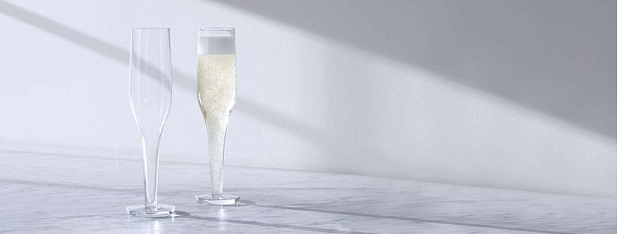 L.S.A. Verre à champagne Epoque 17 Cl - 2 pièces