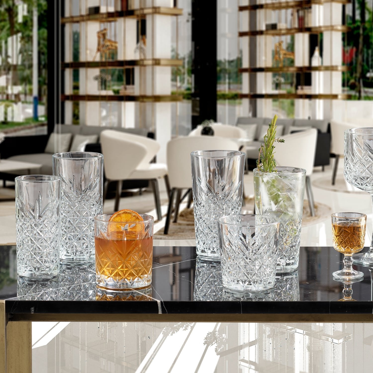 Pasabahce Timeless Longdrinkglas 45 Cl Stapelbaar - 6 Stuks - Glazen.nl