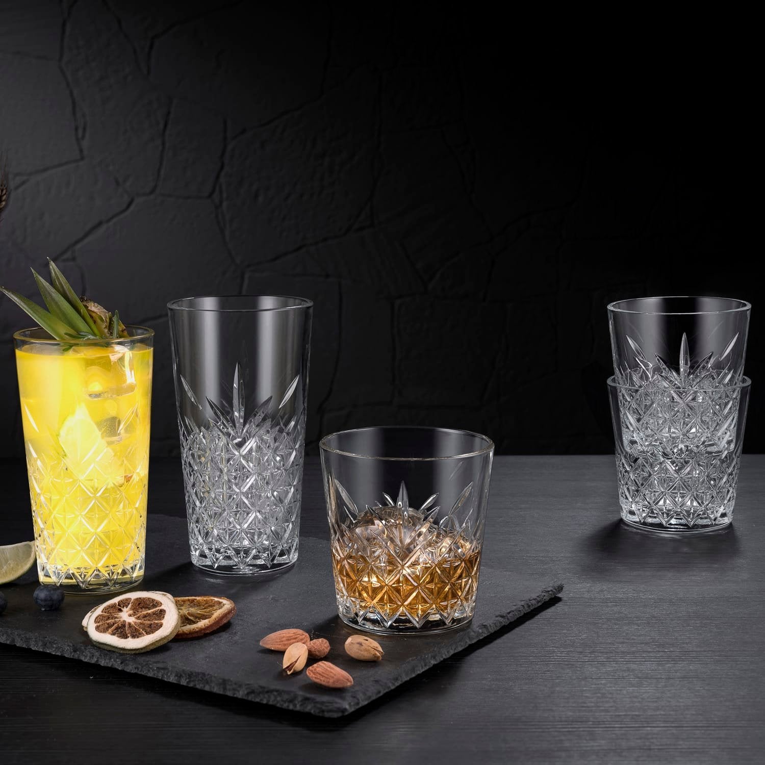 Pasabahce Timeless Longdrinkglas 45 Cl Stapelbaar - 6 Stuks - Glazen.nl