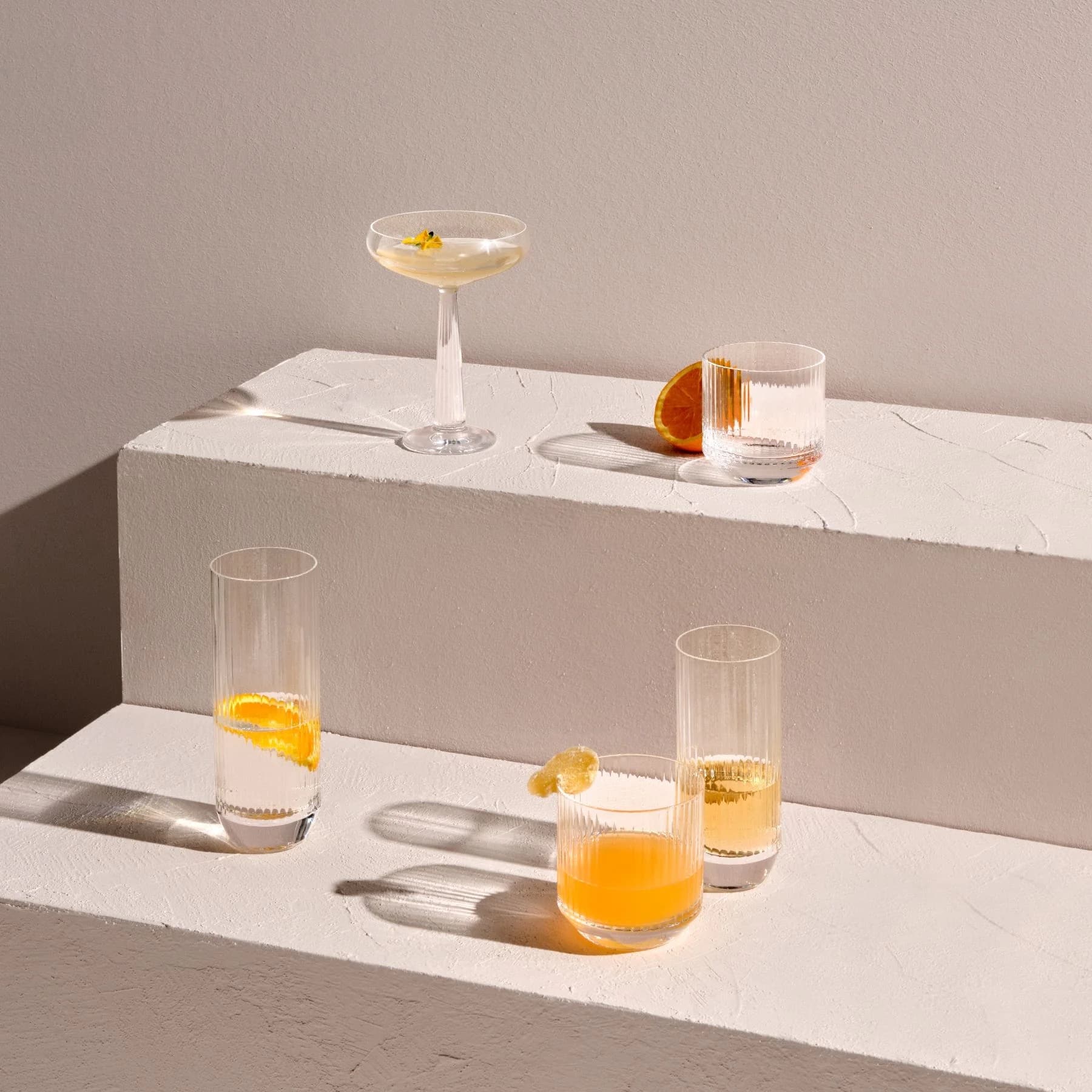 Nude Glass Big Top Highball Glas 34 Cl - 6 Stuks - Glazen.nl