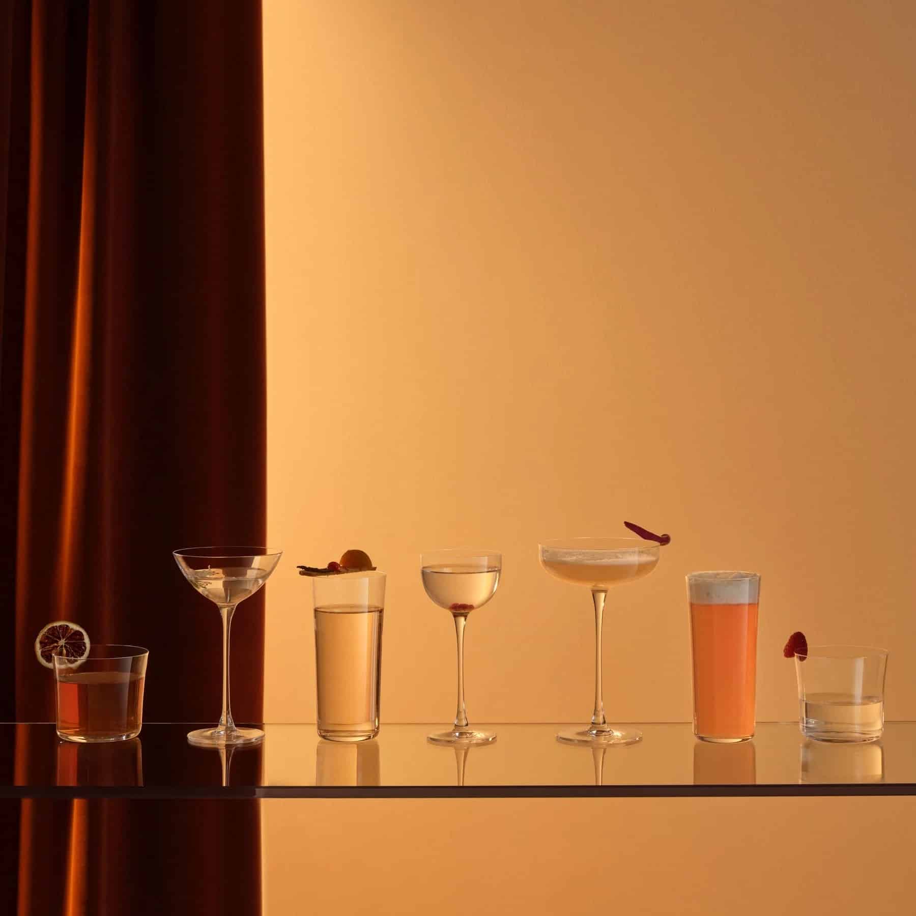 Nude Glass Savage Pony Glas 13,5 Cl - 6 Stuks - Glazen.nl