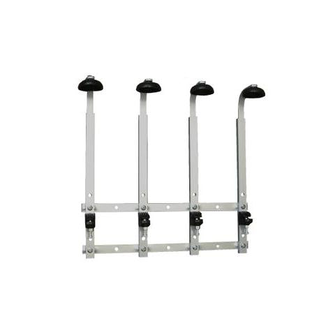 Bar Professional Wandflessenrek Aluminium 4 Flessen