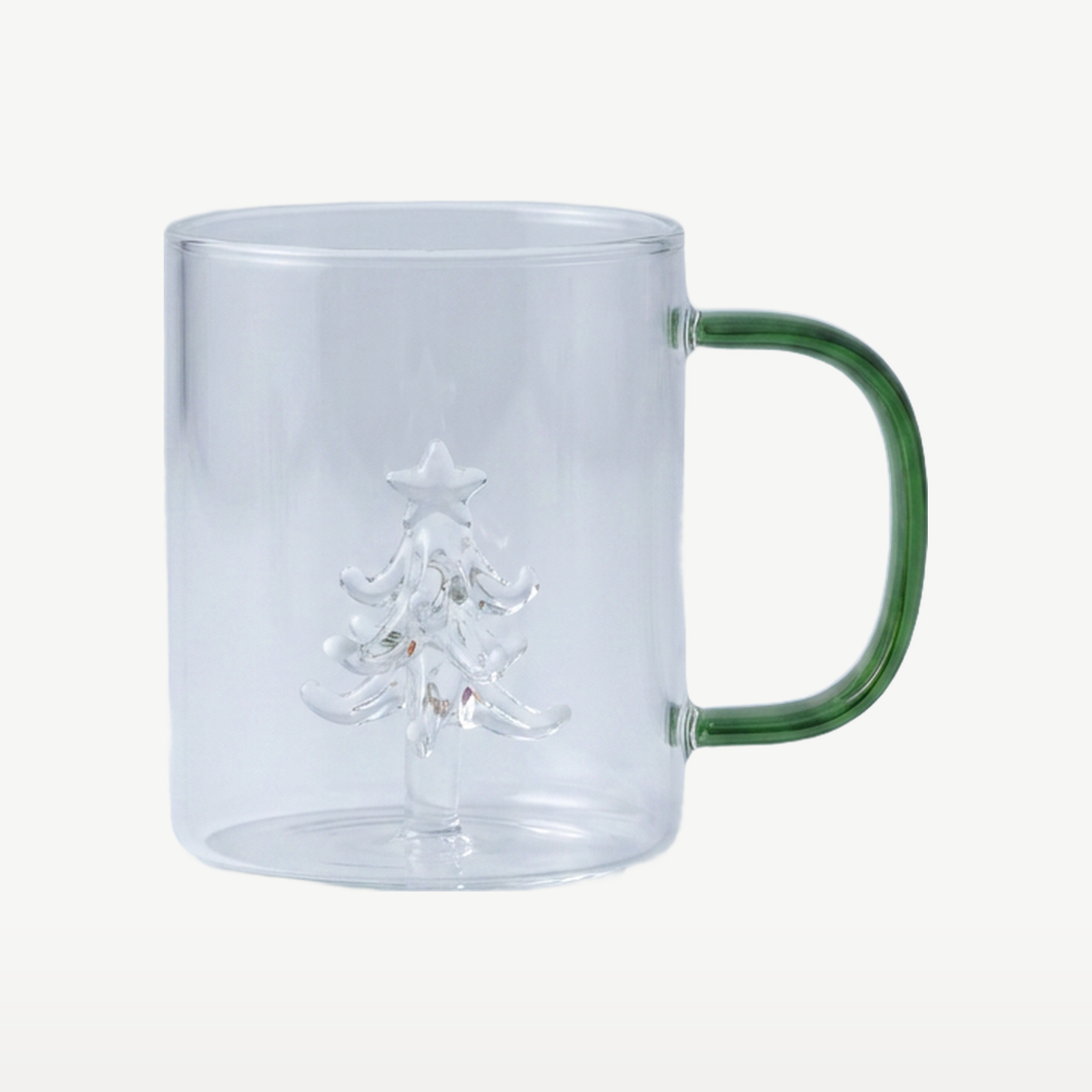 J-Line Waterglas 42 Cl Kerstboom Transparant/Assorti - Glazen.nl