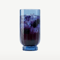 Bormioli Rocco Florian verre long drink 43 Cl bleu - 4 pièces