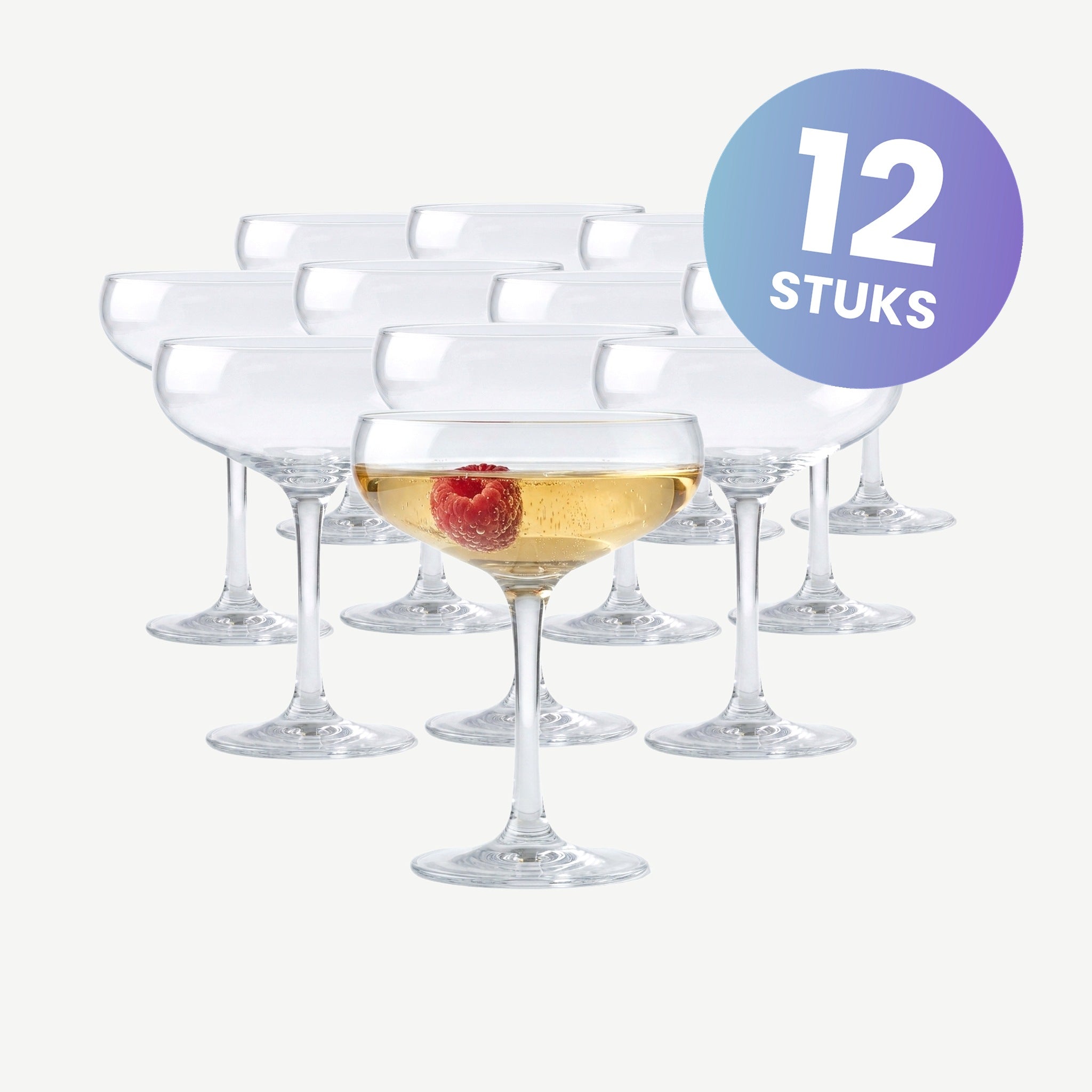 Arcoroc Elegance Champagneglas / Coupe 16 Cl - set van 12 glazen