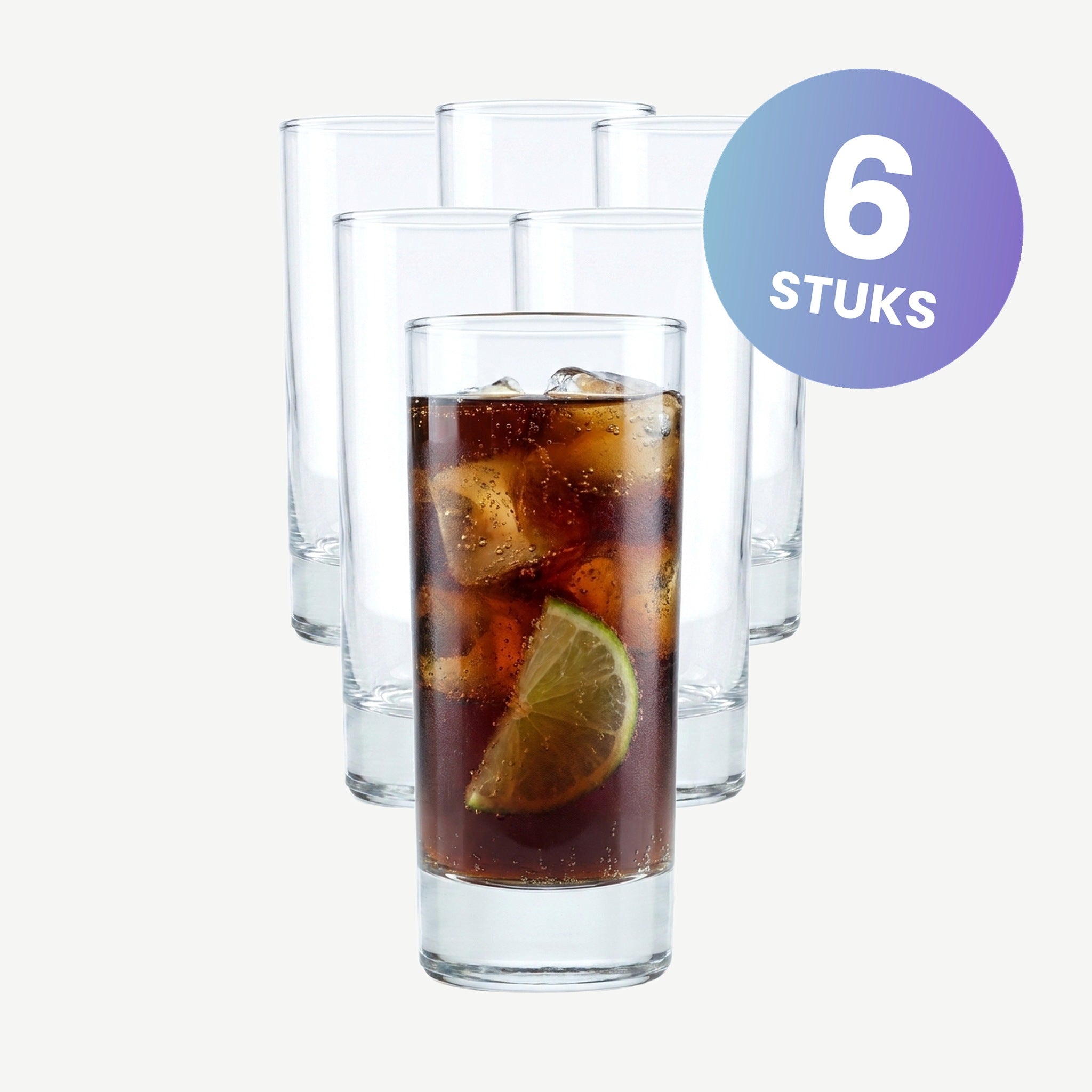 Arcoroc Islande Longdrinkglas 29 Cl - set van 6 glazen
