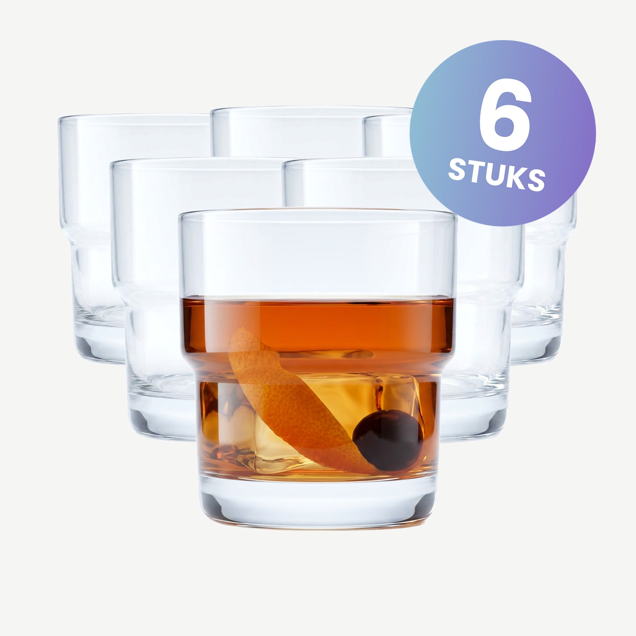 Arcoroc Log Tumbler 27 Cl - set van 6 glazen