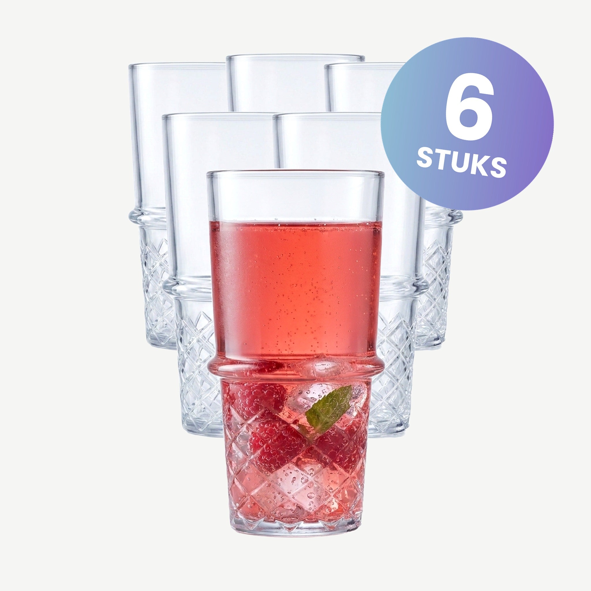 Arcoroc New York Longdrinkglas 40 Cl - set van 6 glazen