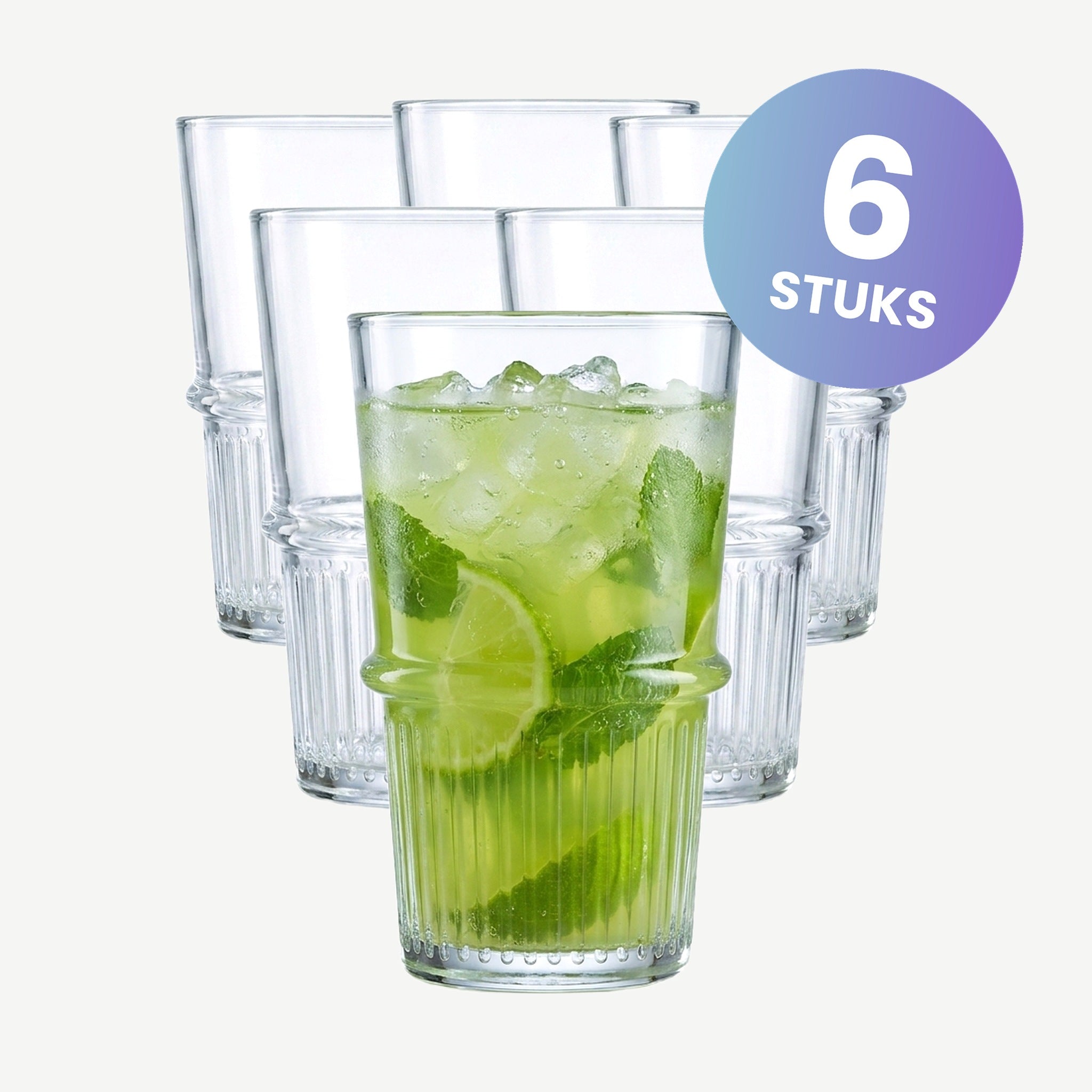 Arcoroc New York Longdrinkglas 47 Cl - set van 6 glazen