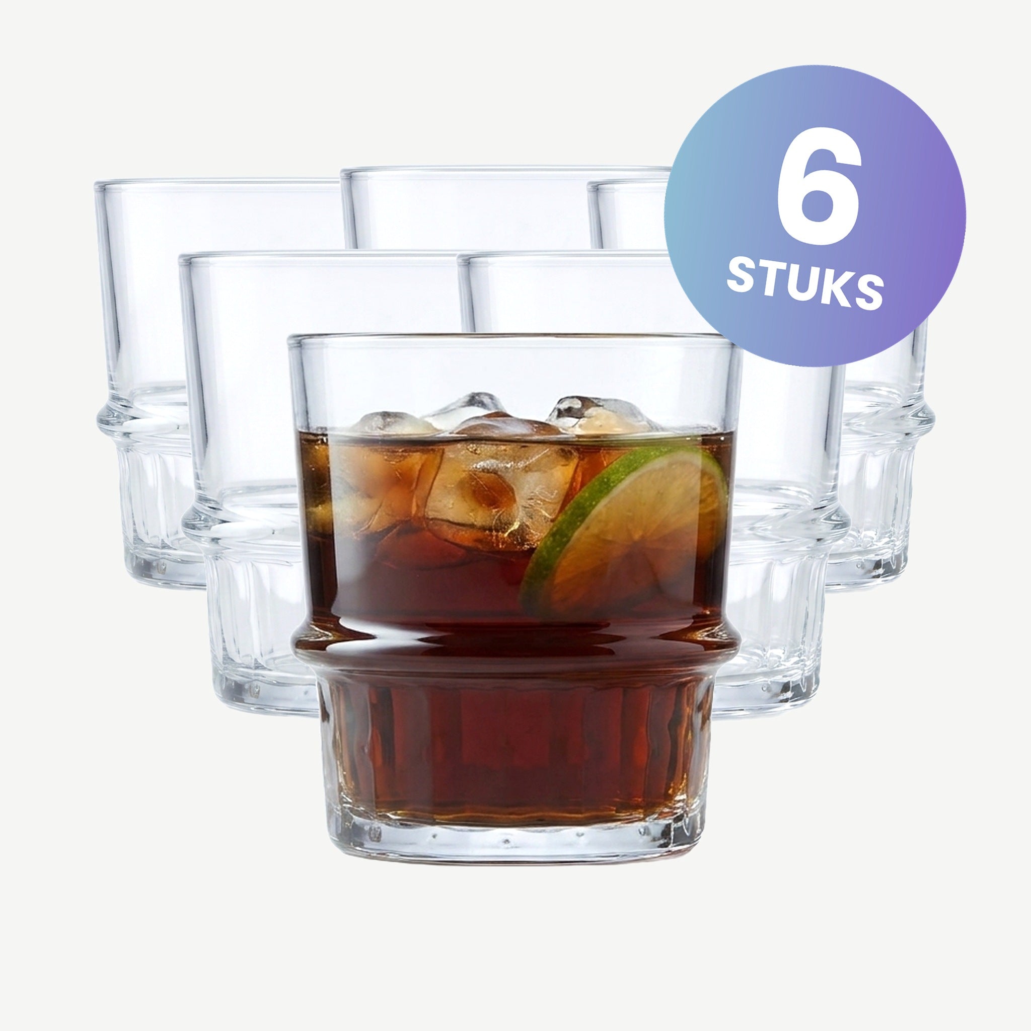 Arcoroc New York Tumbler 38 Cl - set van 6 glazen
