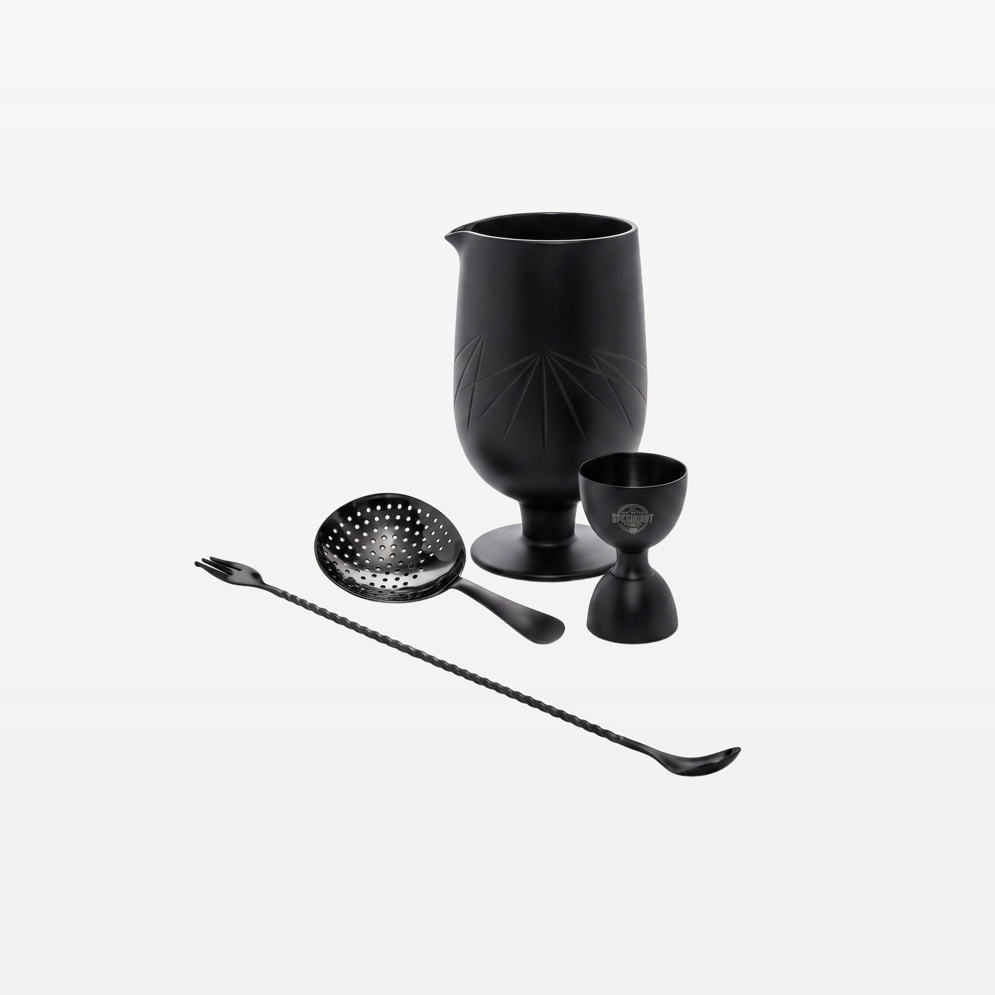Bar Professional Speakeasy Mixing Set Zwart 4-Delig