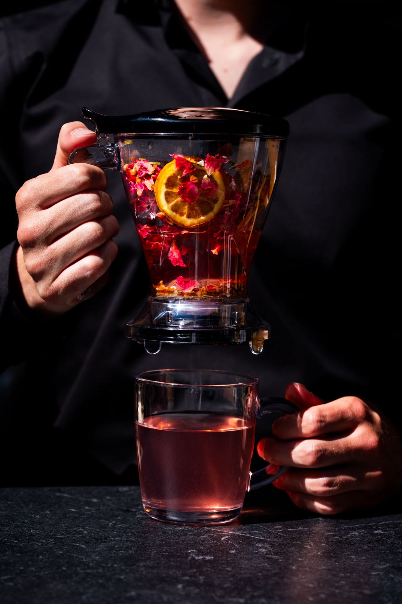 Bar Professional theemaker theepot 60 cl zijaanzicht