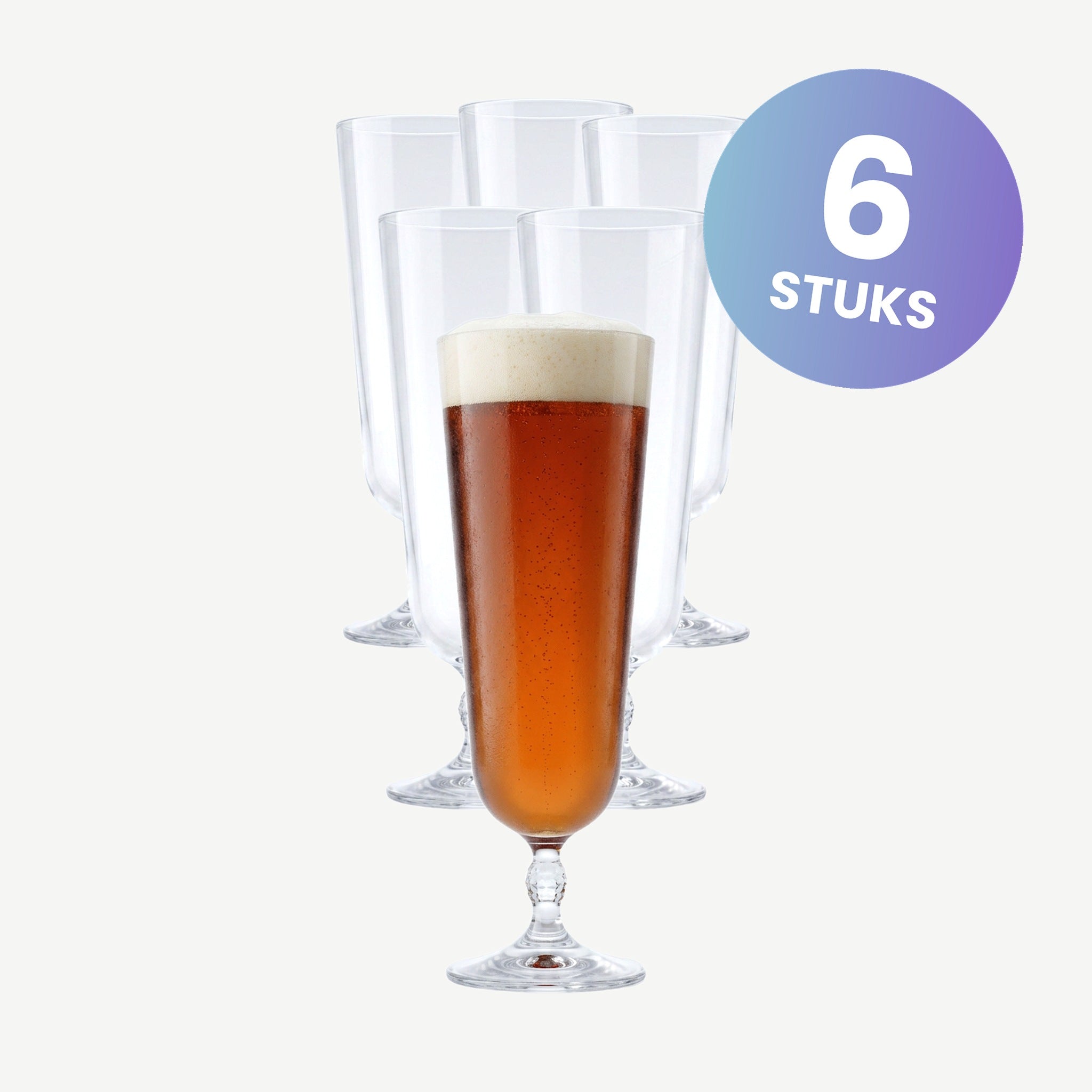 Bormioli Rocco Bartender Bierglas 52 Cl - set van 6 glazen