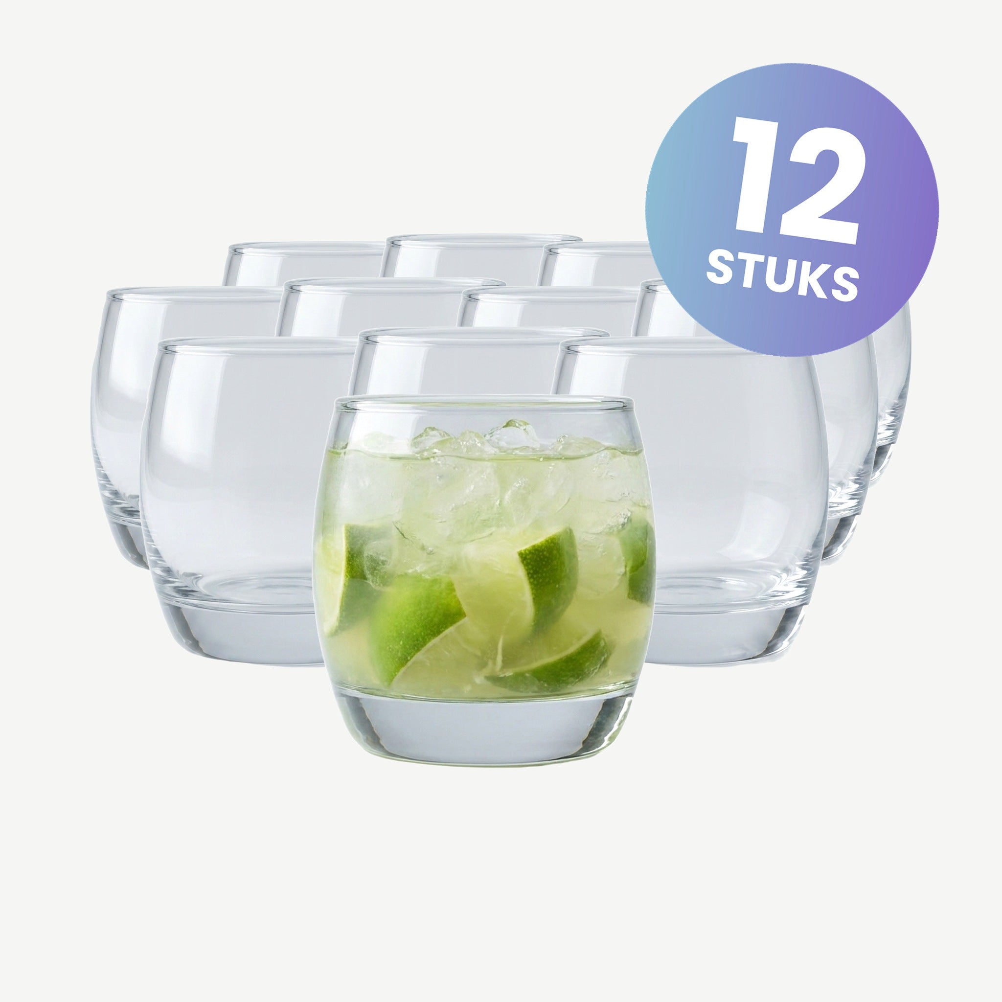 Bormioli Rocco Bodega Tumbler 22 Cl - set van 12 glazen