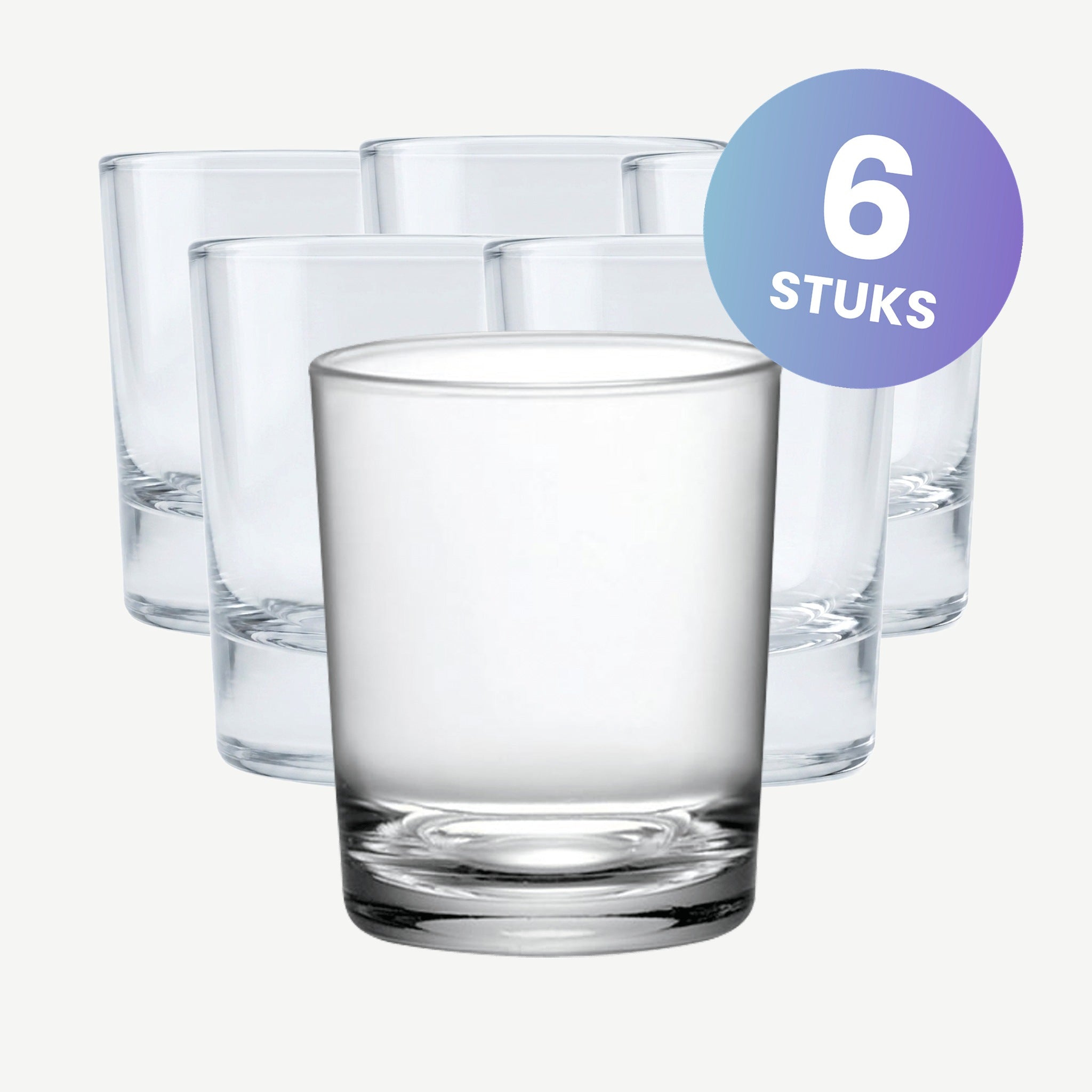 Bormioli Rocco Caravelle Borrelglas 5 Cl - set van 6 glazen