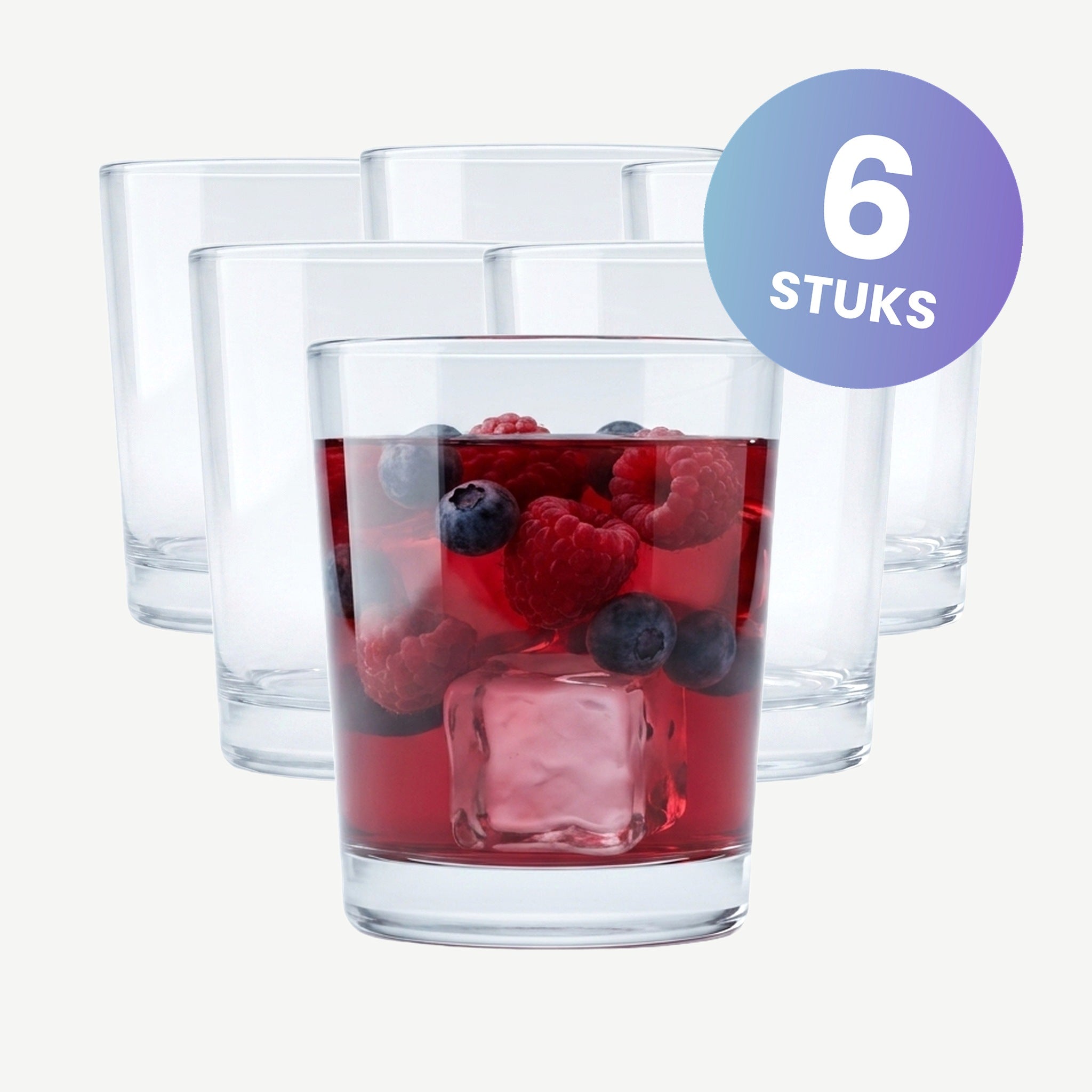 Bormioli Rocco Caravelle Tumbler 10 Cl - set van 6 glazen