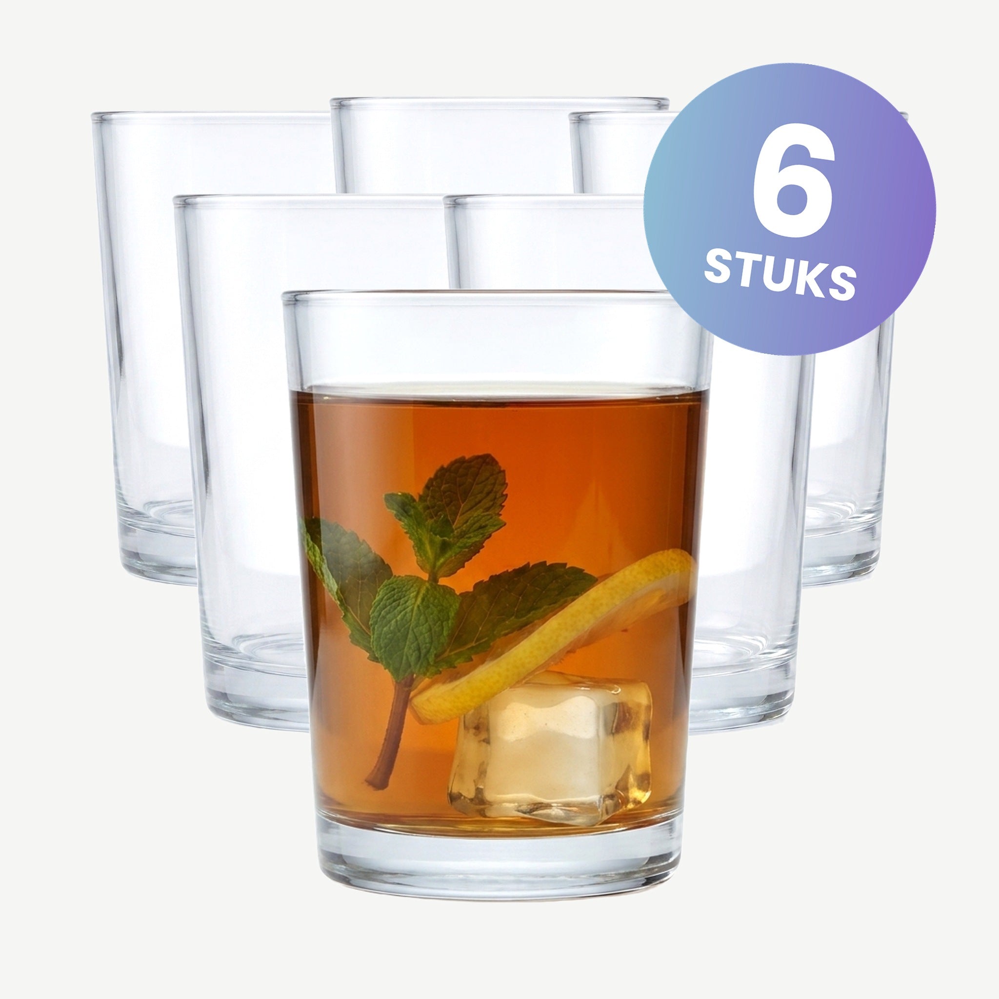 Bormioli Rocco Caravelle Tumbler 15,5 Cl - set van 6 glazen