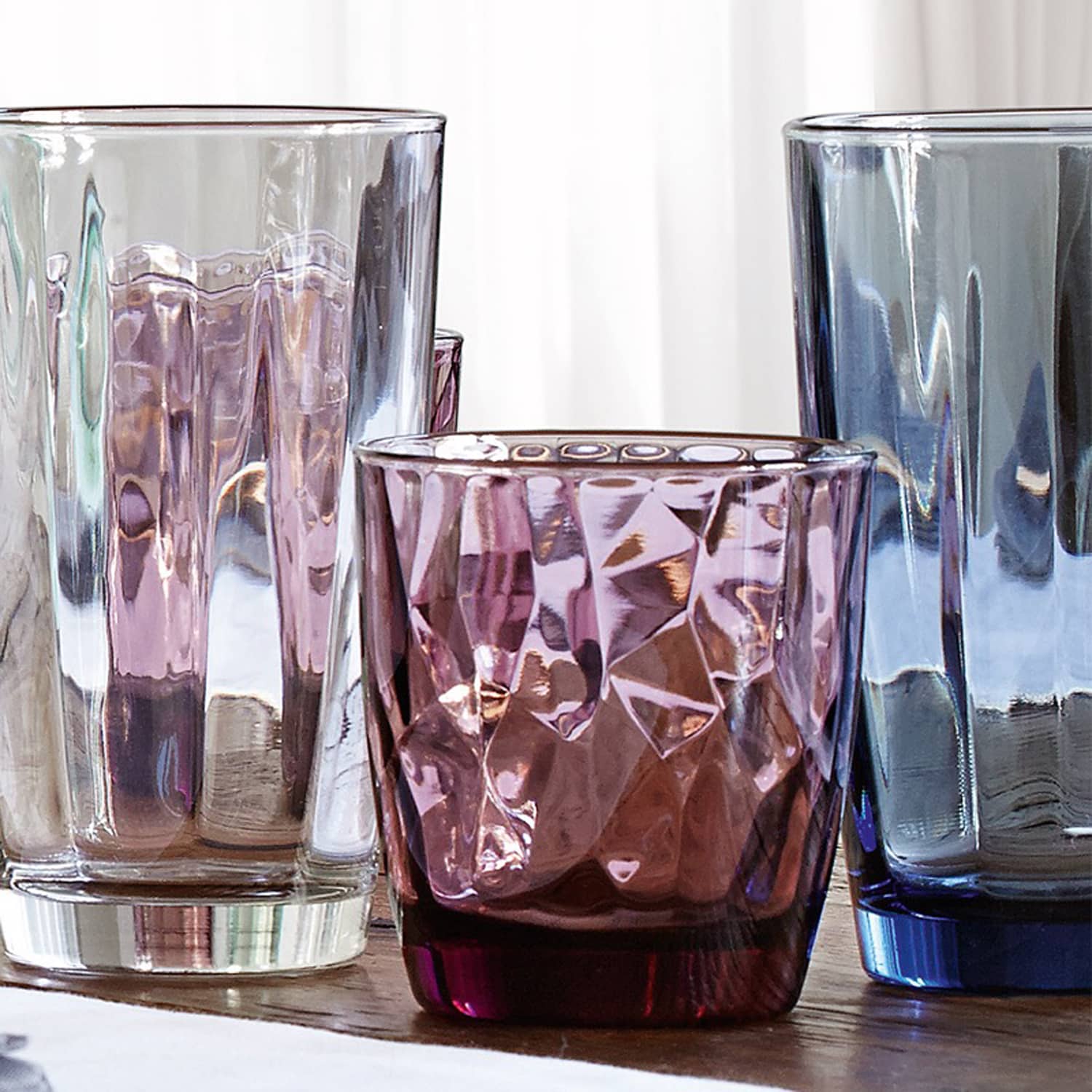 Bormioli Rocco Diamond Tumbler 30 Cl Paars - 6 Stuks - Glazen.nl