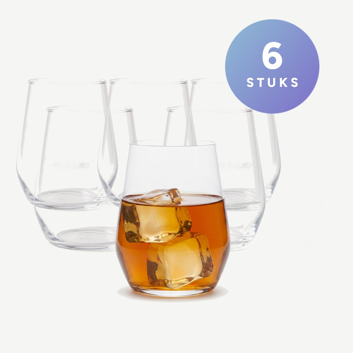 Bormioli Rocco Electra Tumbler 38 Cl set van 6 glazen
