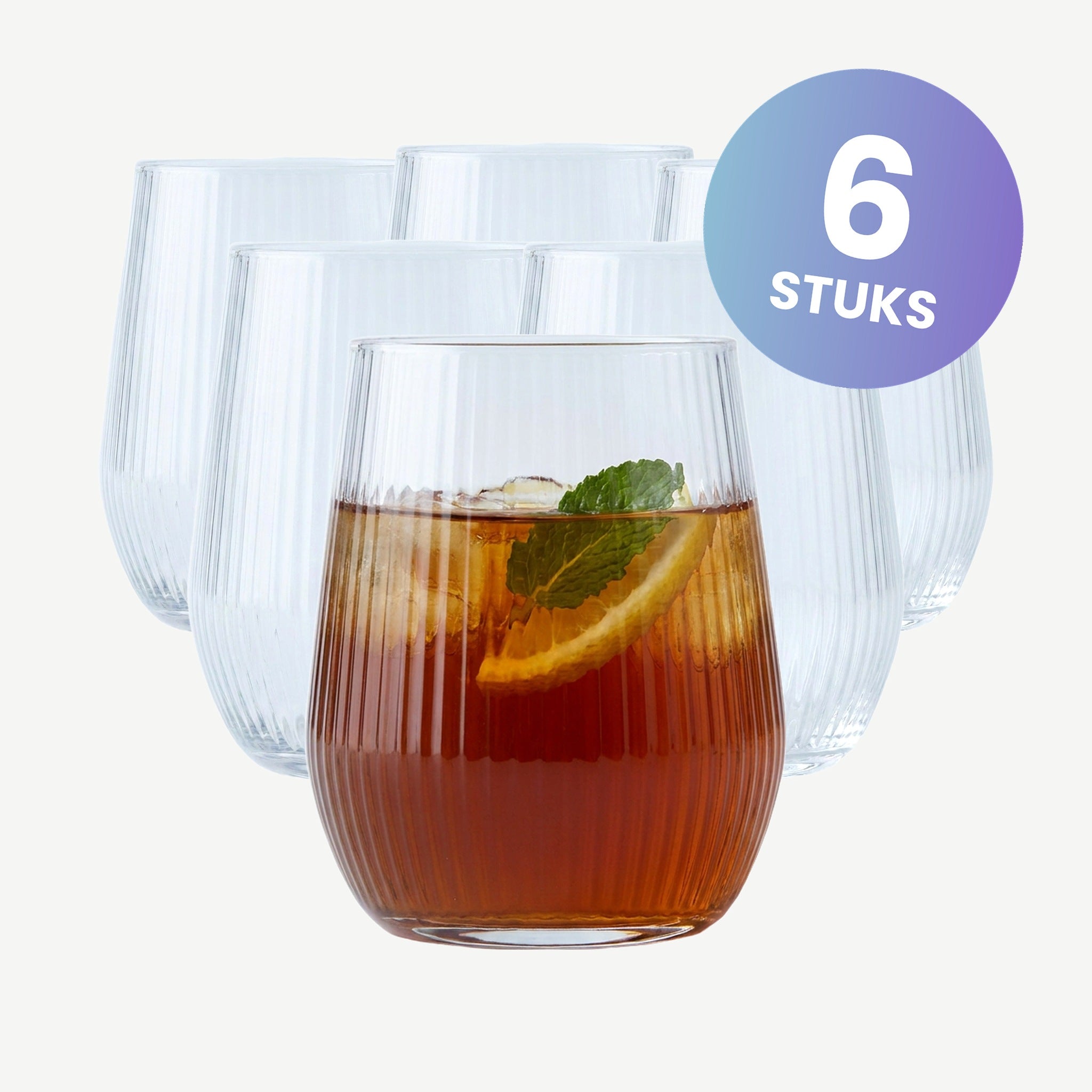 Bormioli Rocco Electra Tumbler 38 Cl - set van 6 glazen