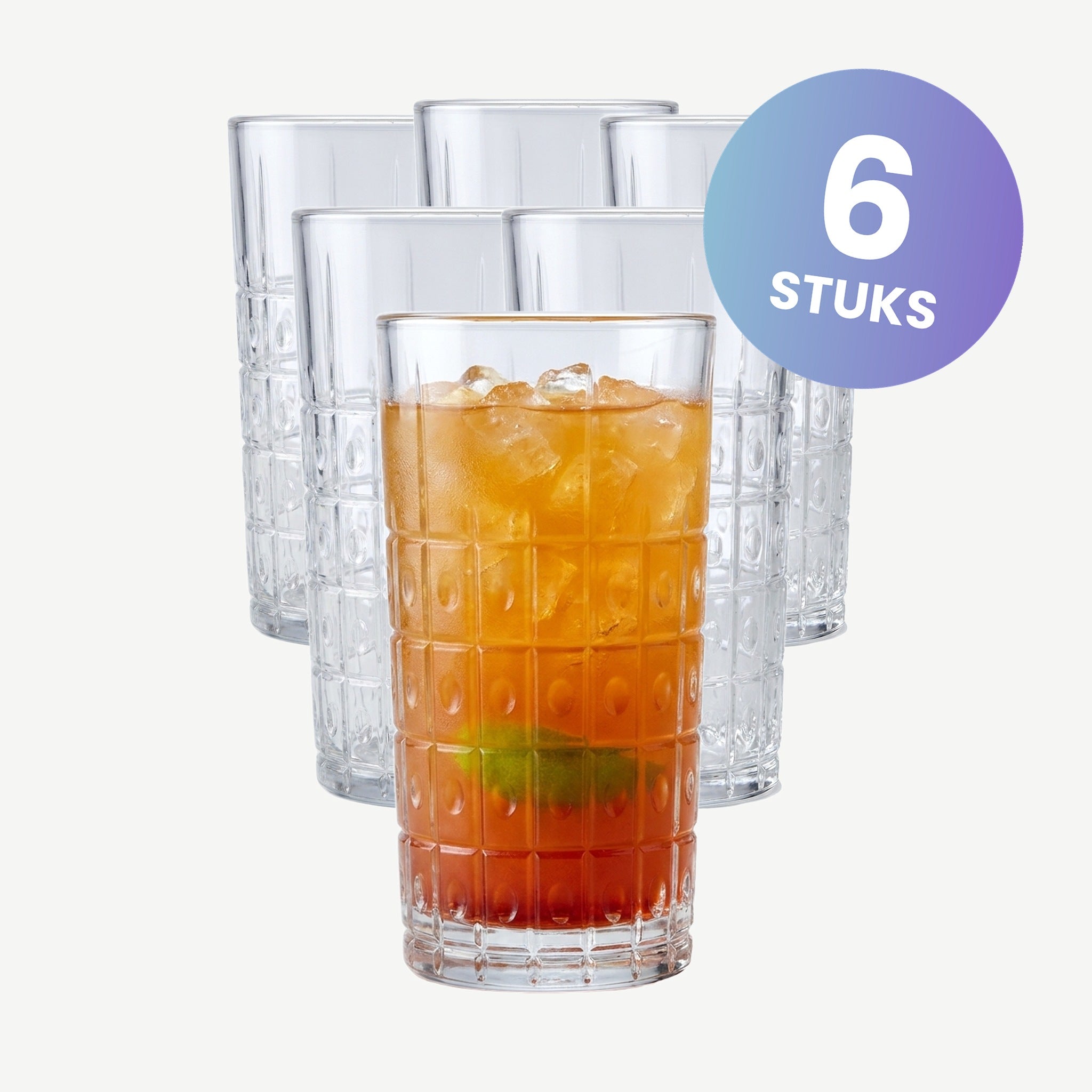 Bormioli Rocco Este Longdrinkglas 29 Cl - set van 6 glazen