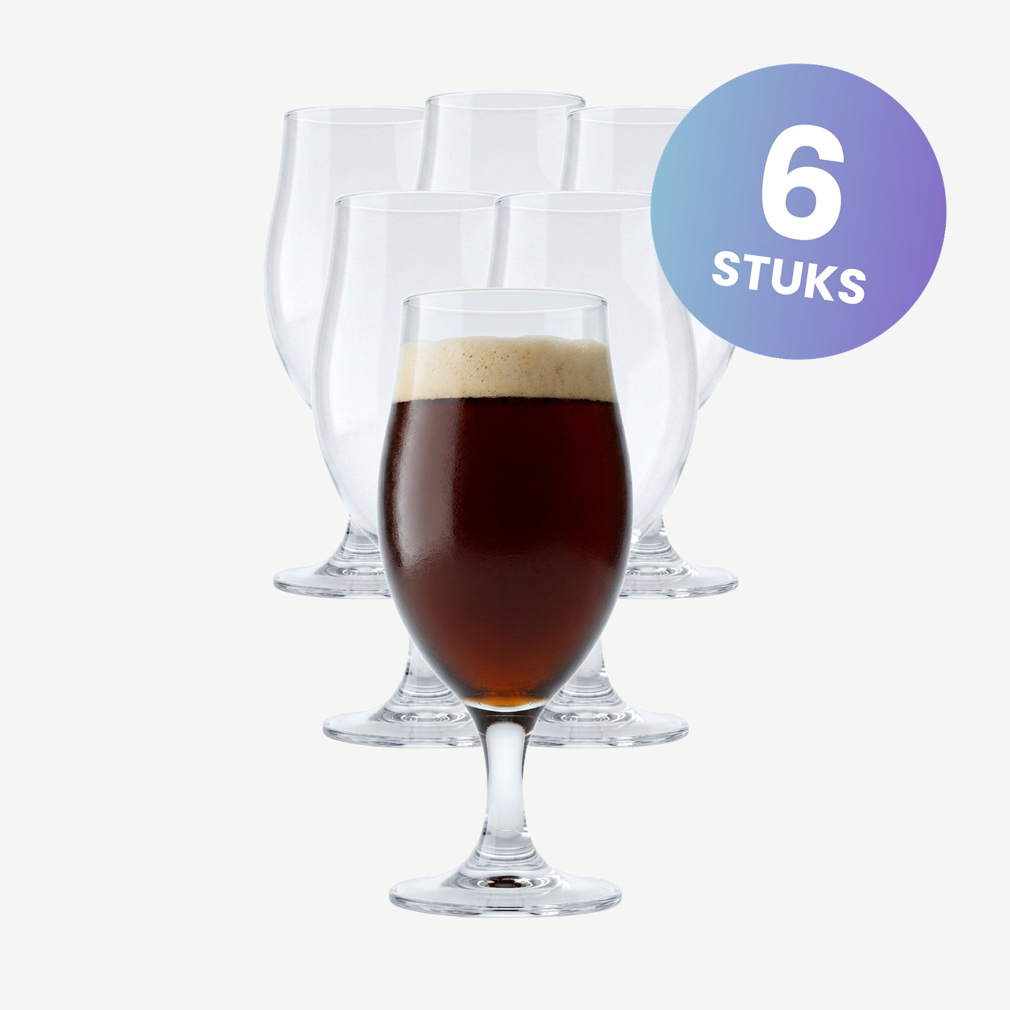 Bormioli Rocco Executive Bierglas 26 Cl - set van 6 glazen