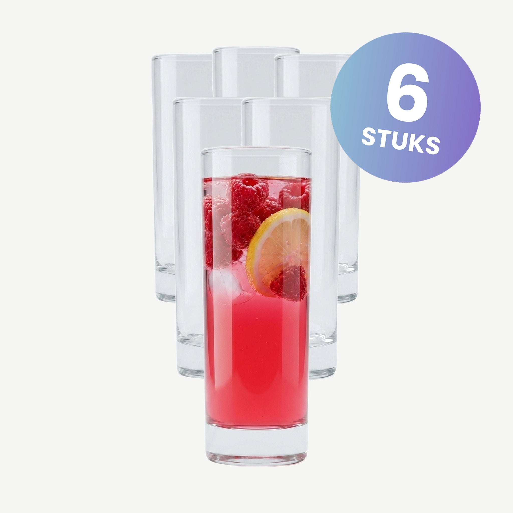 Bormioli Rocco Gina Longdrinkglas 28,5 Cl Fh - set van 6 glazen