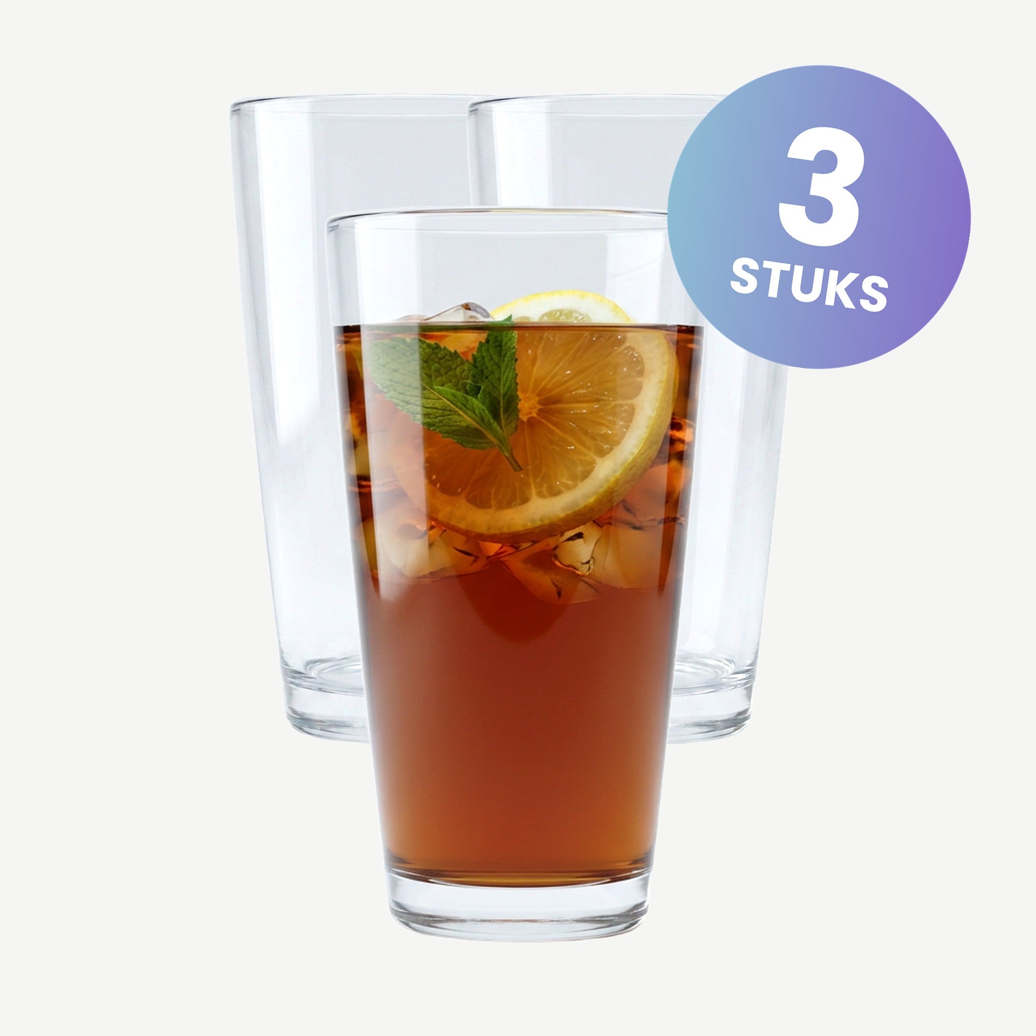 Bormioli Rocco Luna Tumbler 45 Cl - set van 3 glazen