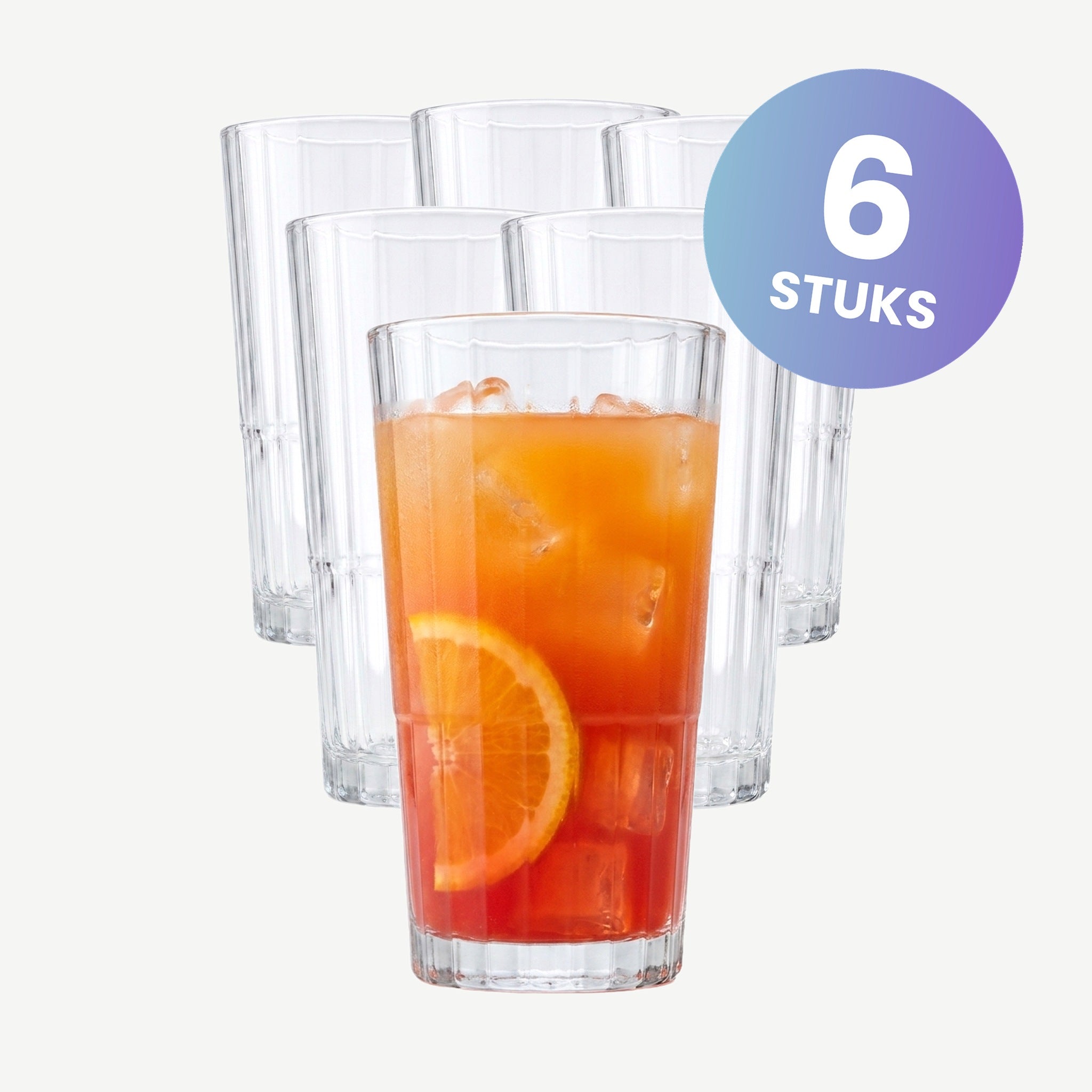 Bormioli Rocco Oxford Longdrinkglas 39,5 Cl - set van 6 glazen