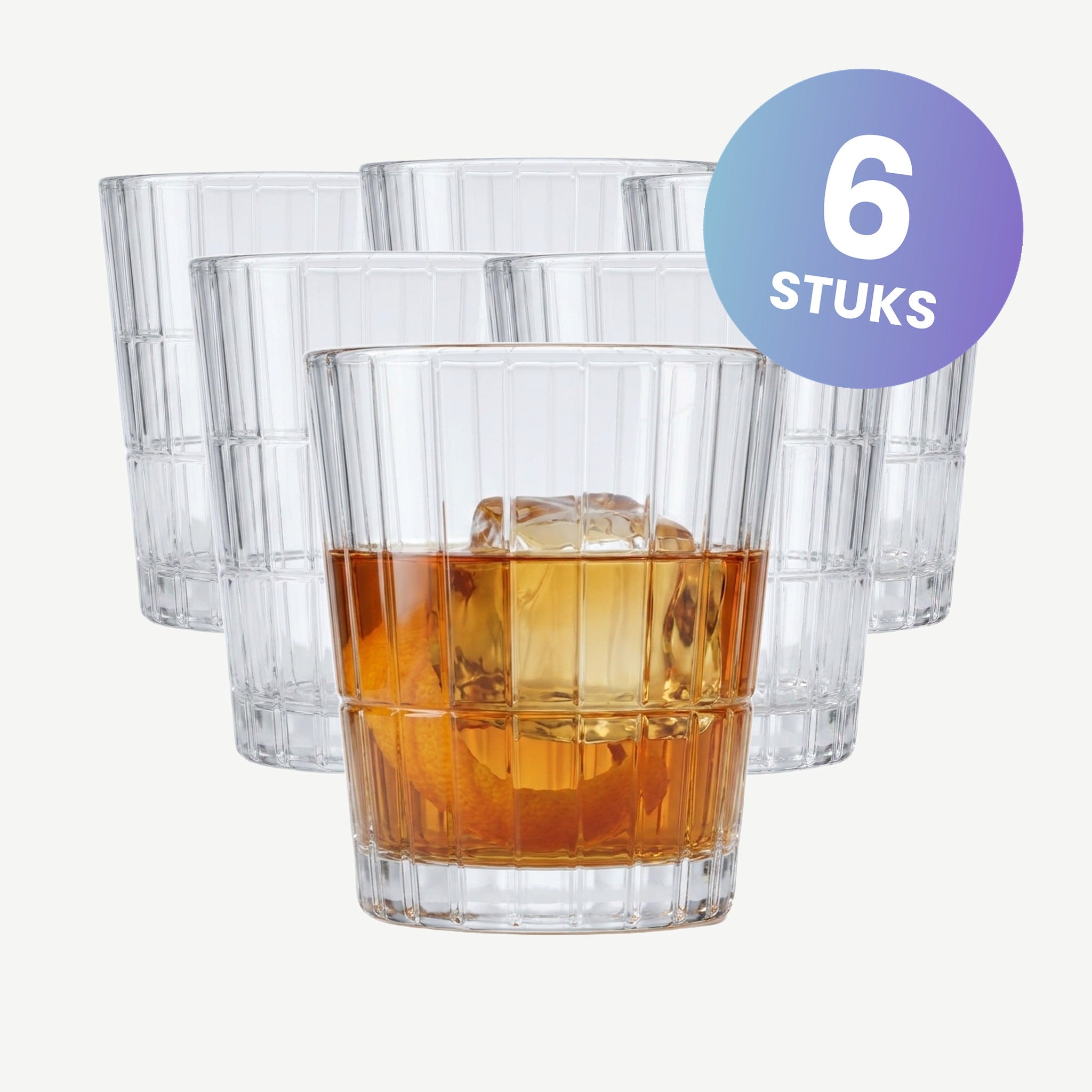 Bormioli Rocco Oxford Tumbler 37,5 Cl - set van 6 glazen