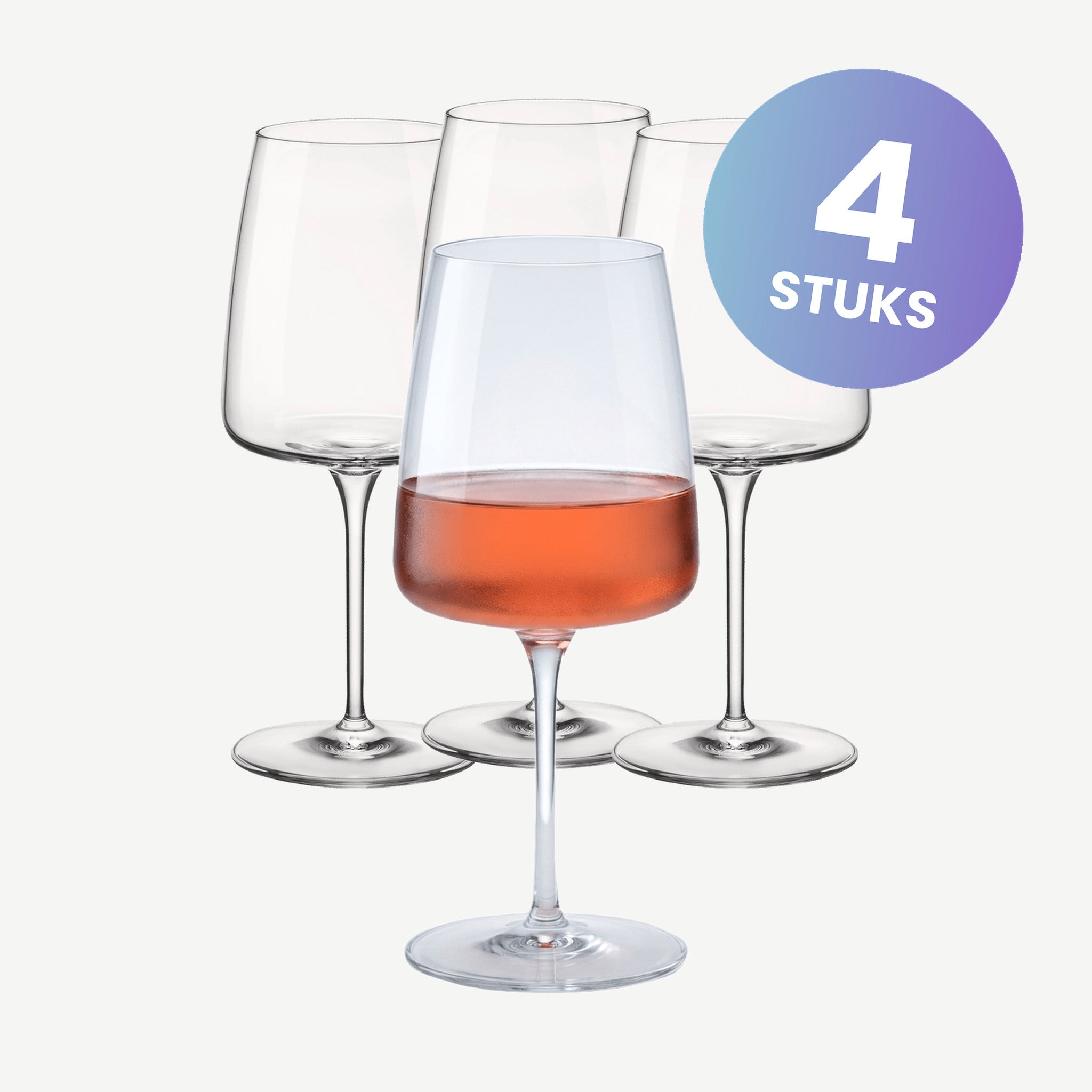 Bormioli Rocco Planeo Wijnglas 54 Cl - set van 4 glazen