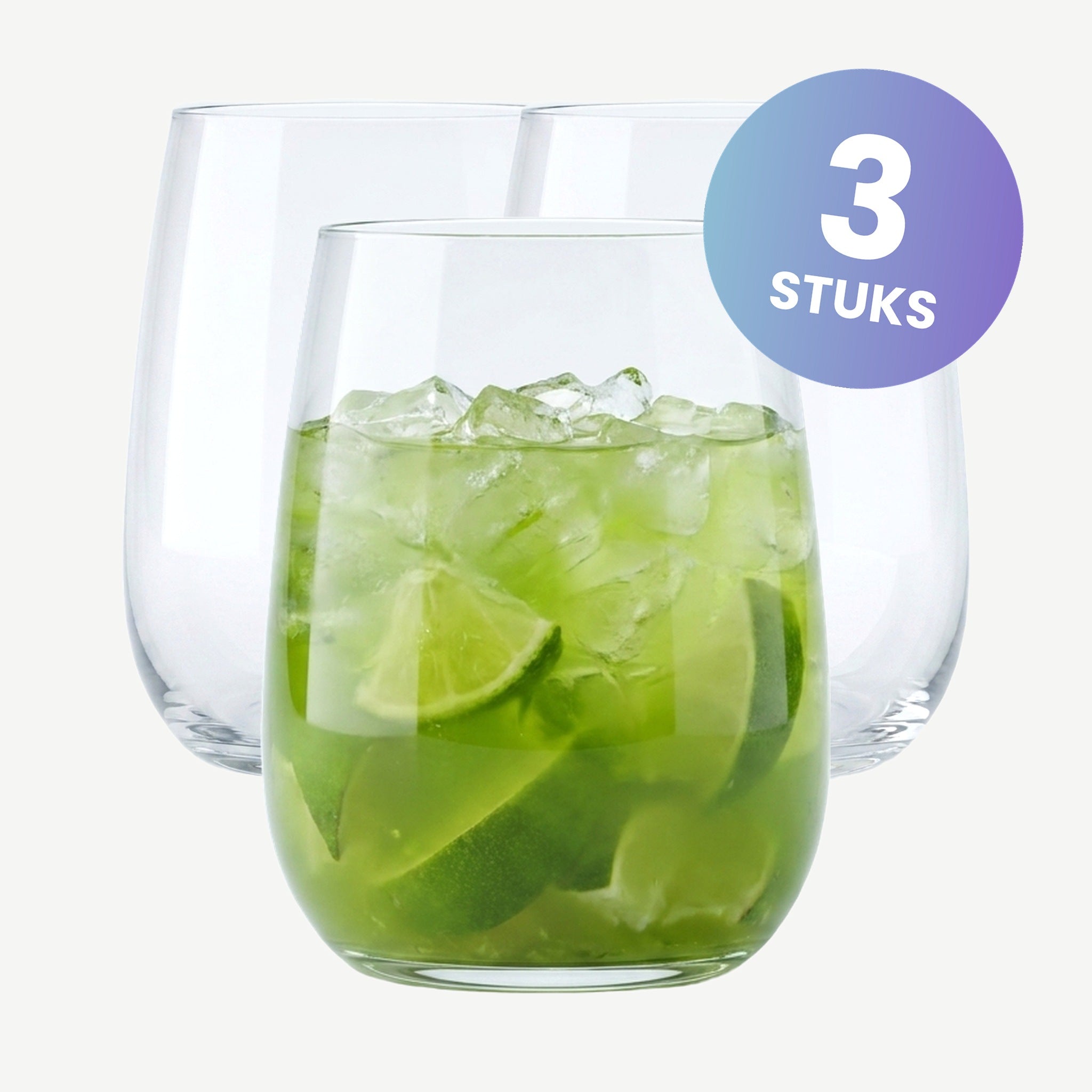 Bormioli Rocco Restaurant Tumbler 43 Cl - set van 3 glazen