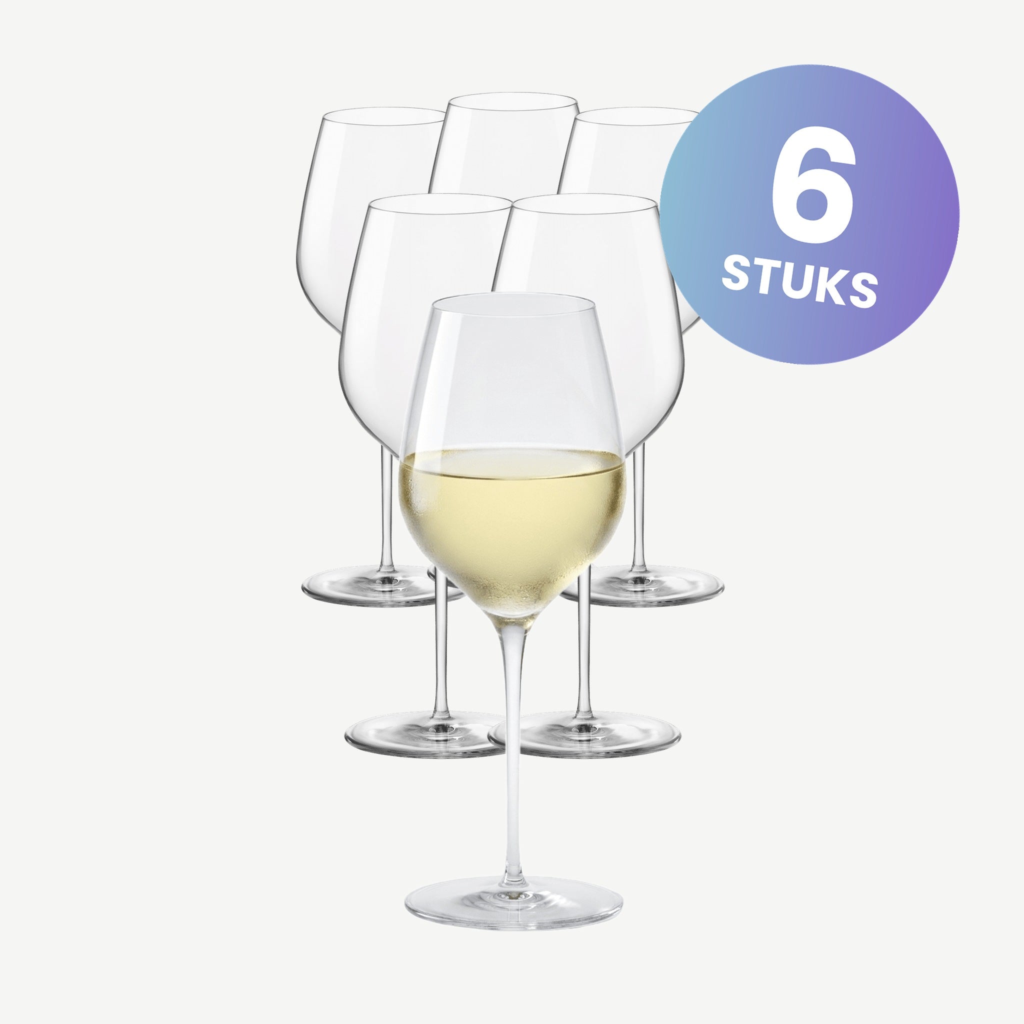 Bormioli Rocco Tre Sensi Wijnglas 30,5 Cl - set van 6 glazen