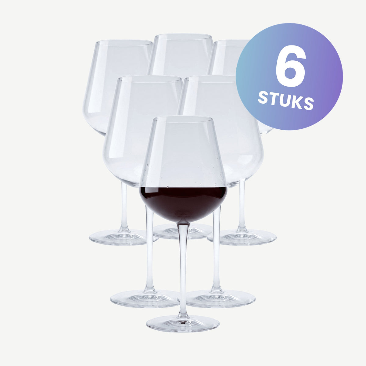 Bormioli Rocco Uno Inalto Wijnglas 56 Cl - set van 6 glazen