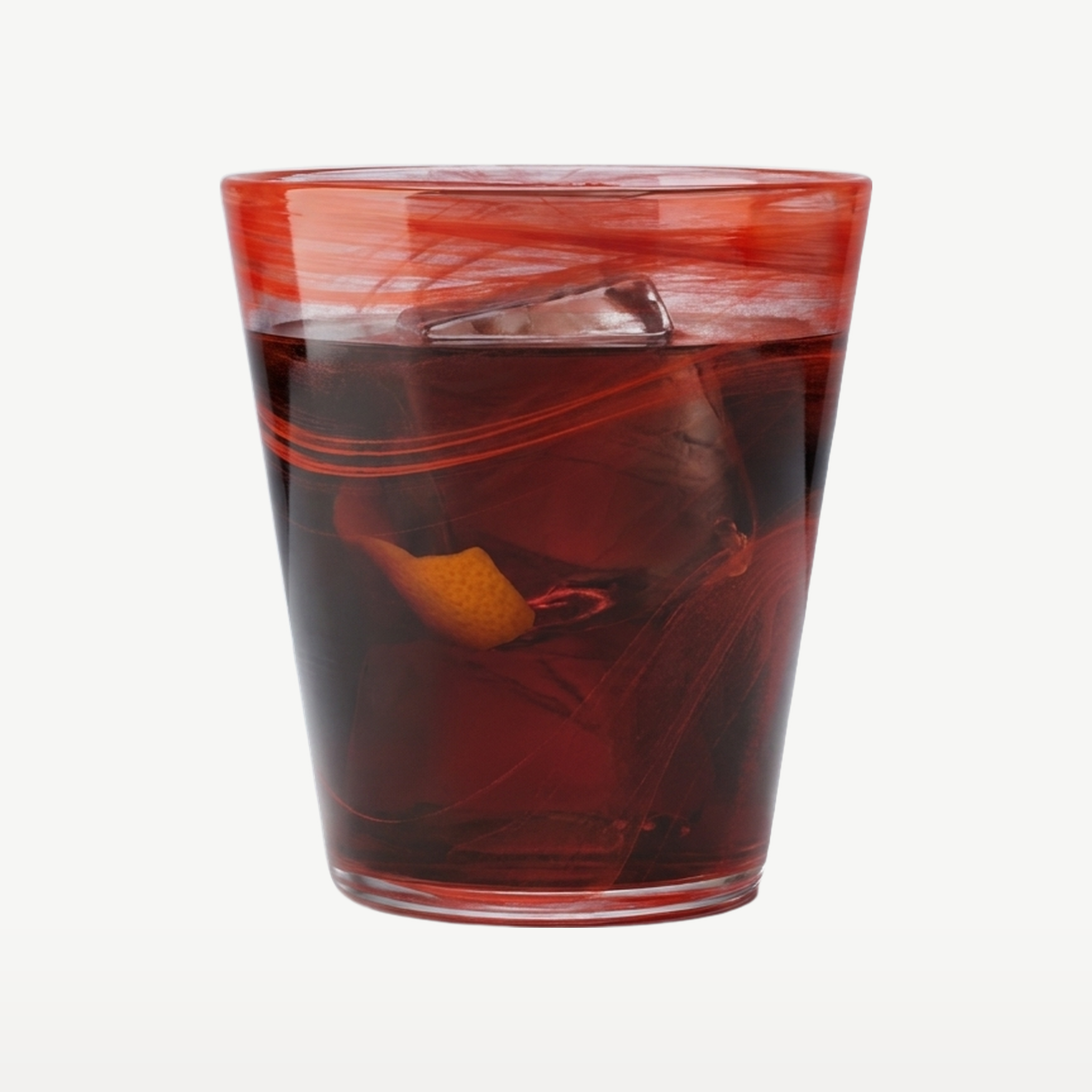 Bormioli Rocco Capri Tumbler 37 Cl Rood - Glazen.nl