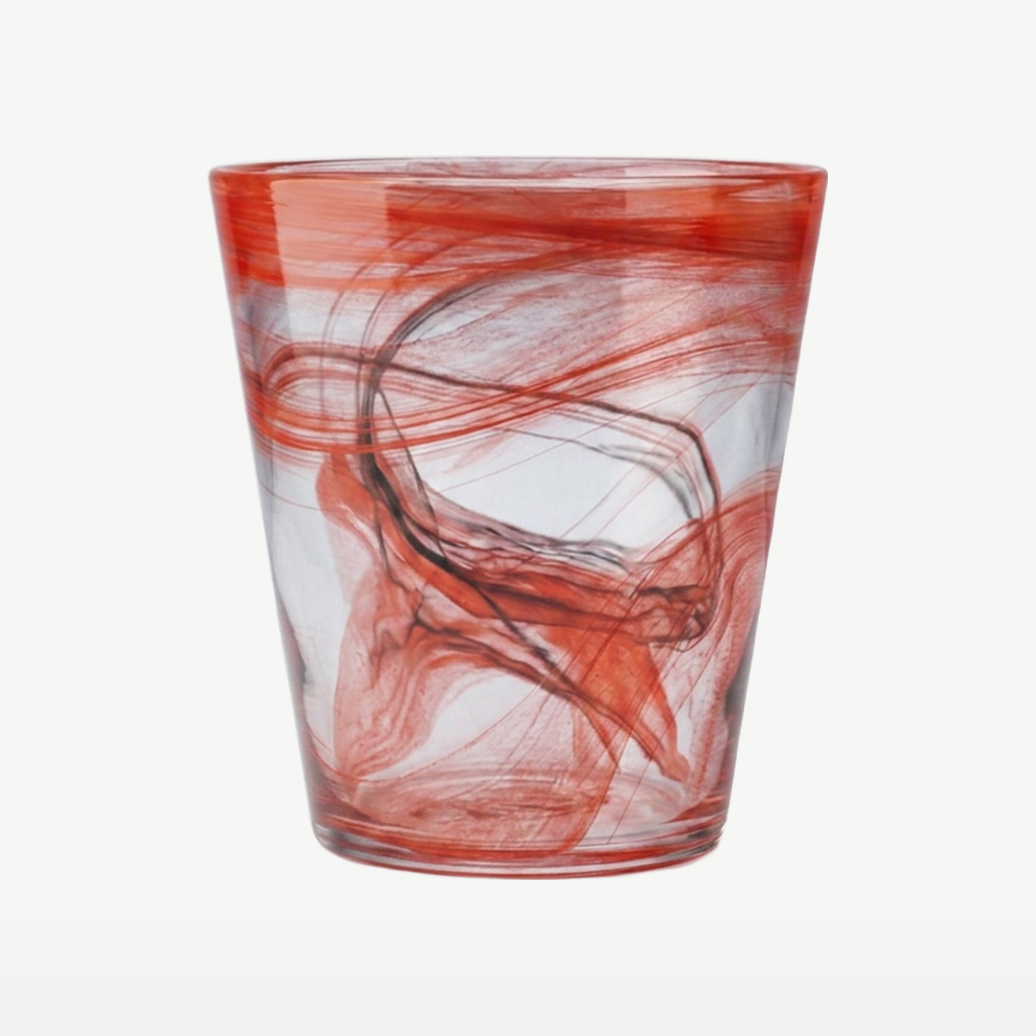 Bormioli Rocco Capri Tumbler 37 Cl Rood - Glazen.nl
