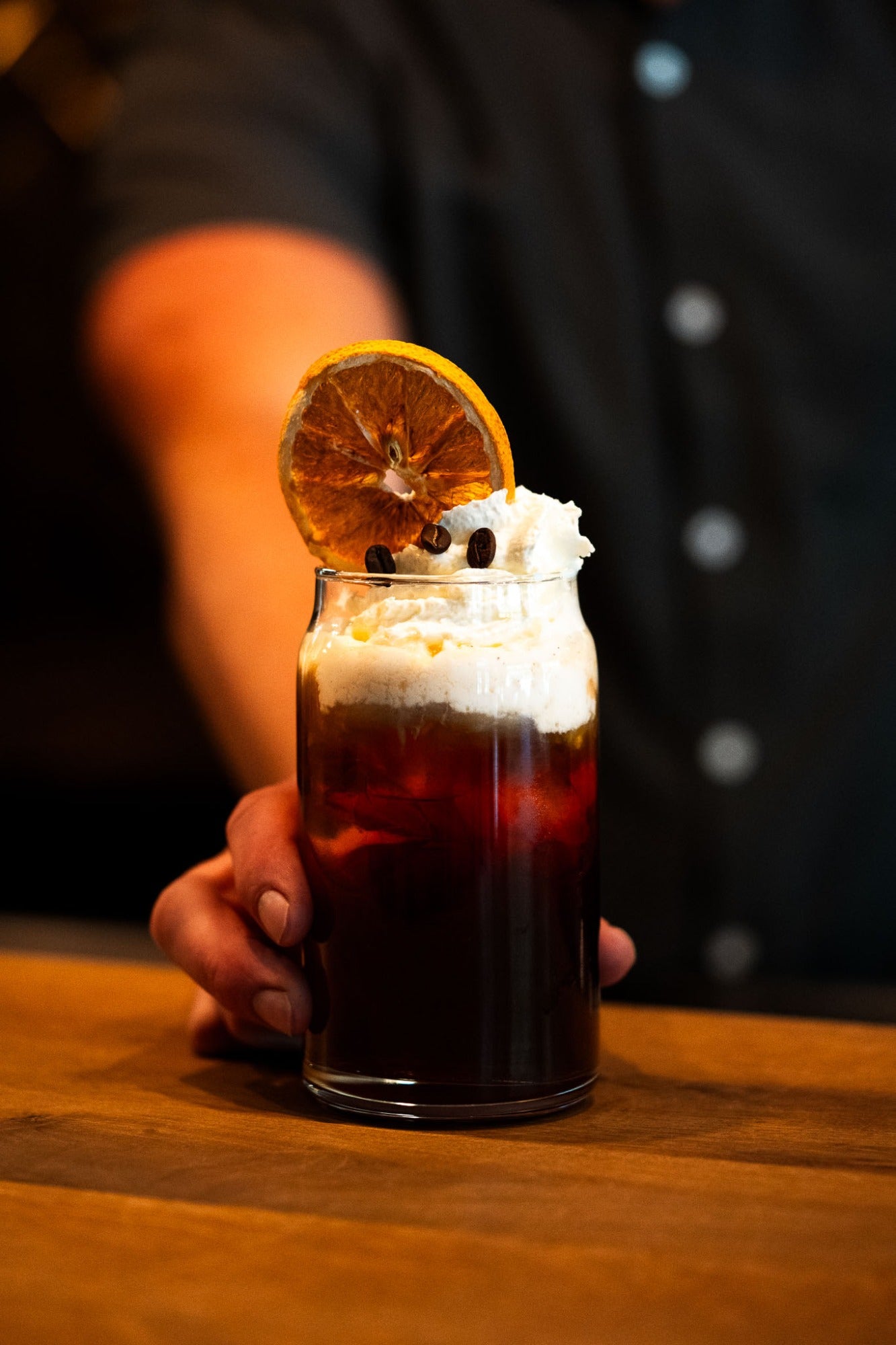 Bar Professional Can Cocktailglas 46 Cl in gebruik