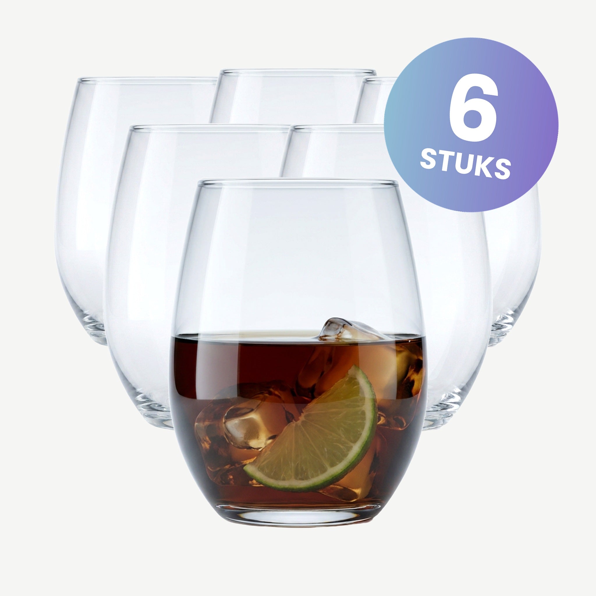 Chef & Sommelier Primary Kwarx Tumbler 36 Cl - set van 6 glazen
