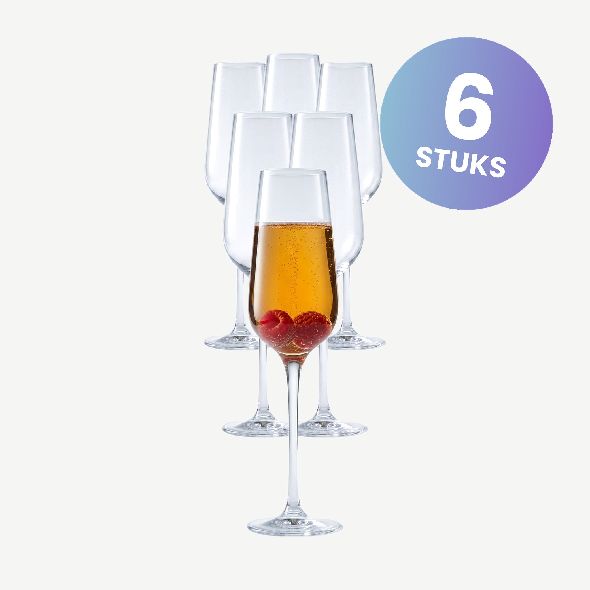 Chef & Sommelier Sublym Champagneglas / Flute 21 Cl - set van 6 glazen
