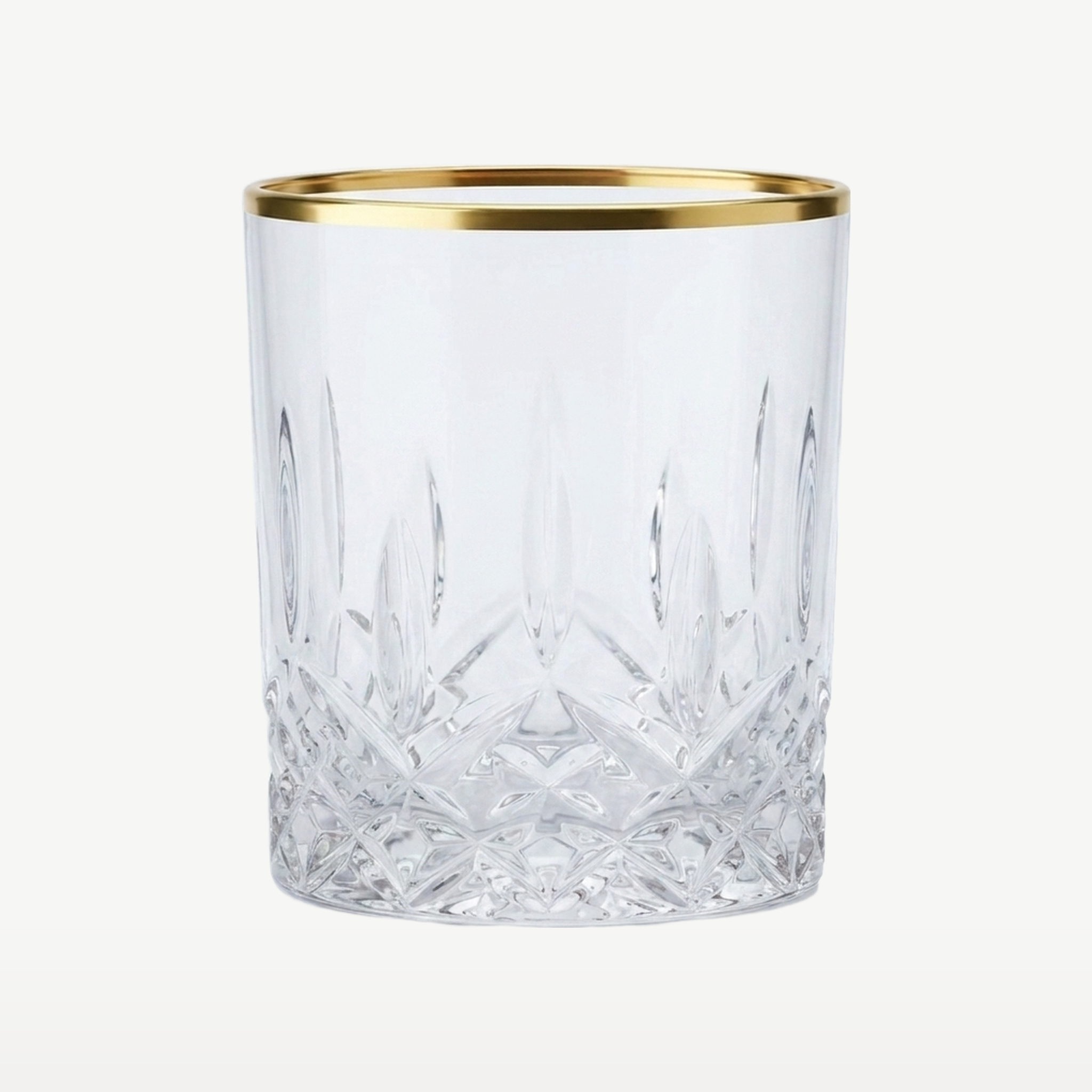 J-Line Franco Waterglas 32 Cl Goud/Transparant - Glazen.nl